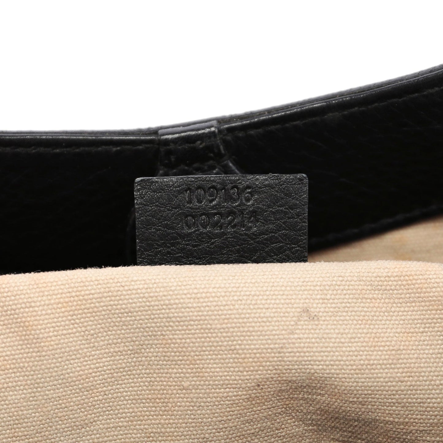 Black Leather Bamboo Top Handle Bag