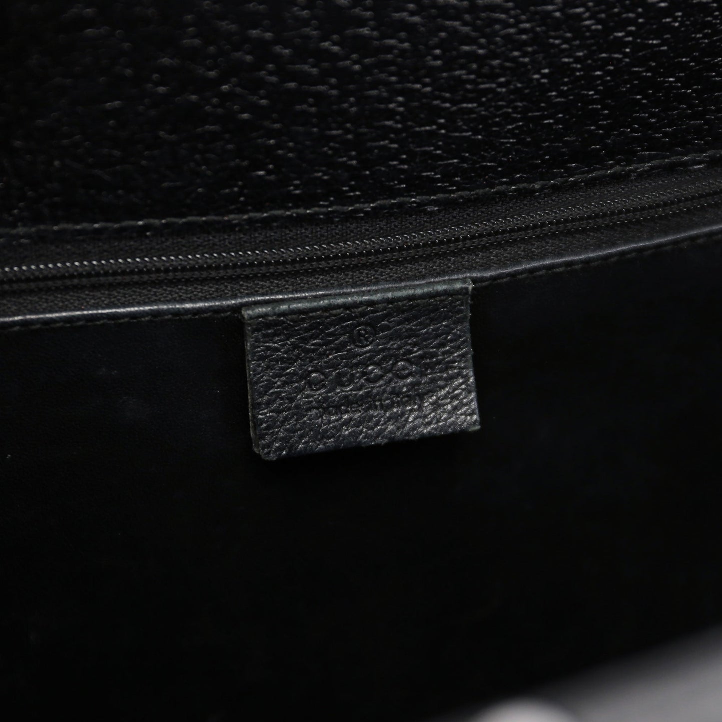 Black Leather Bamboo Tote