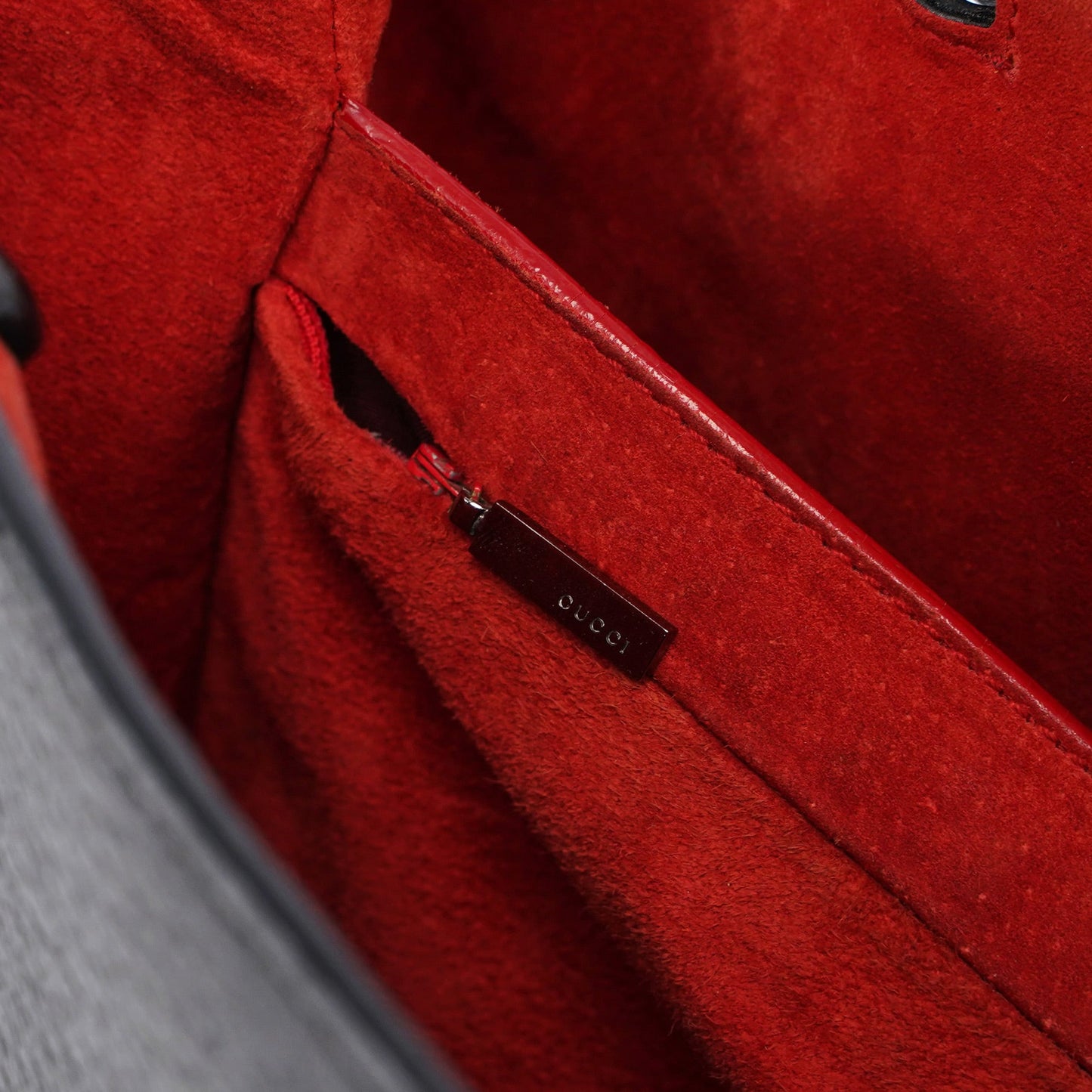 Black Leather Bamboo Tote