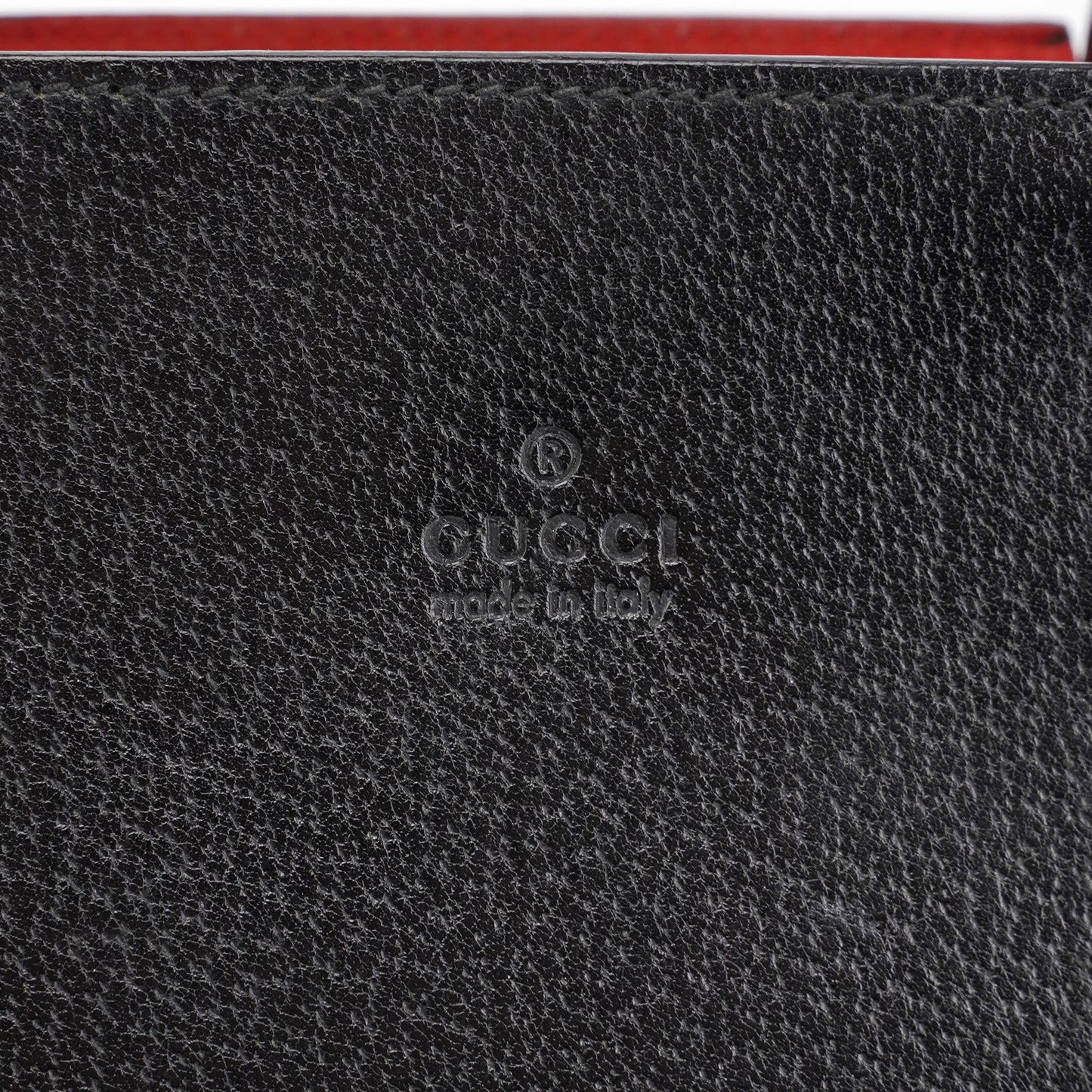 Black Leather Bamboo Tote