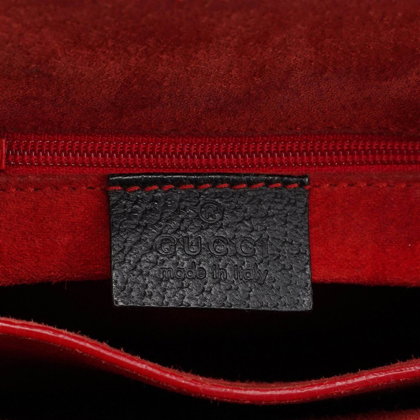 Black Leather Bamboo Tote