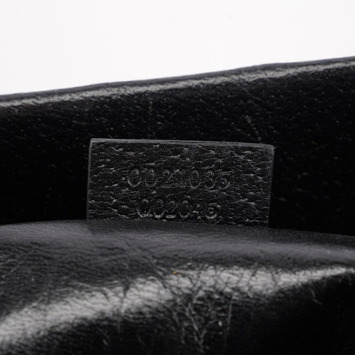 Black Leather Bamboo Tote