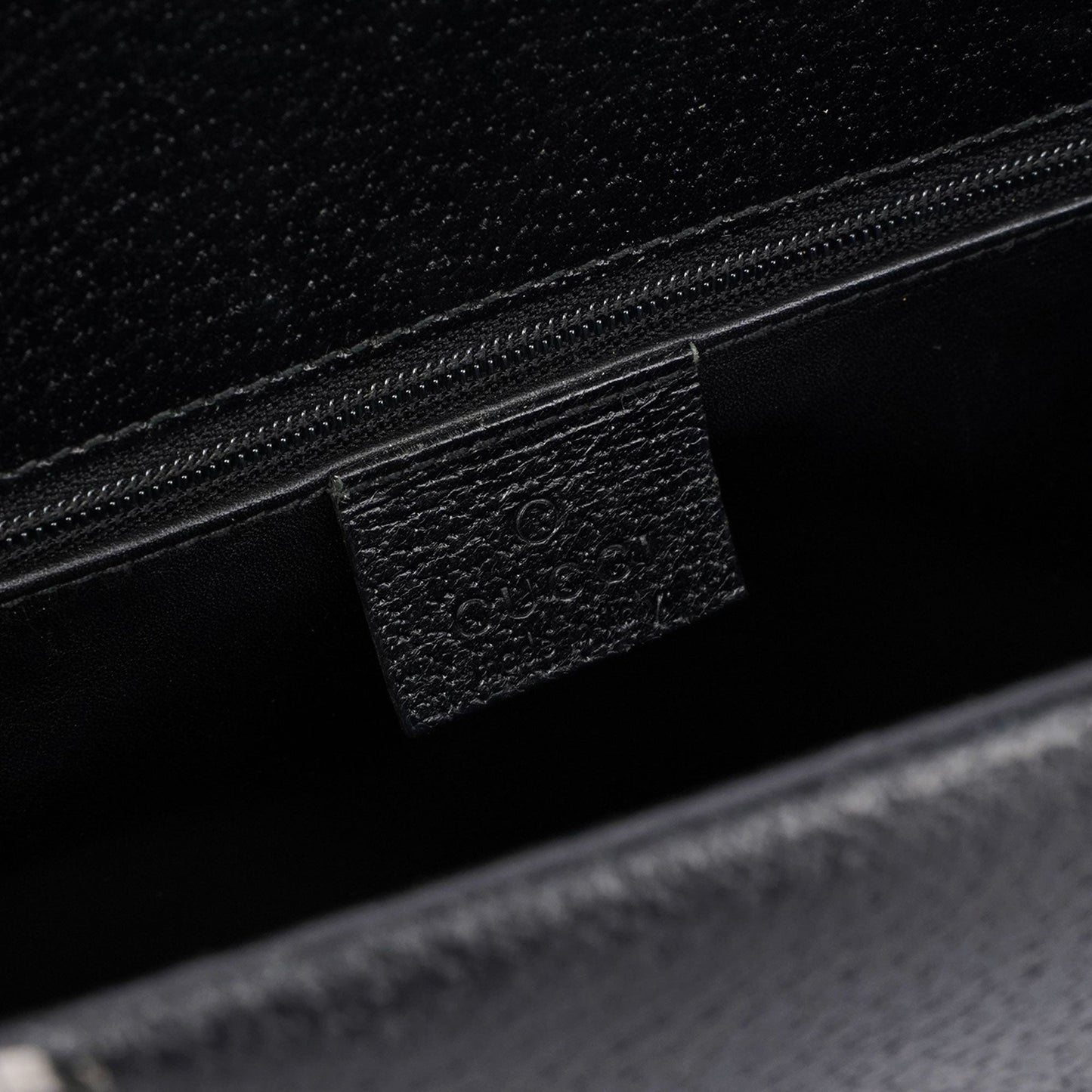 Black Leather Bamboo Tote Bag