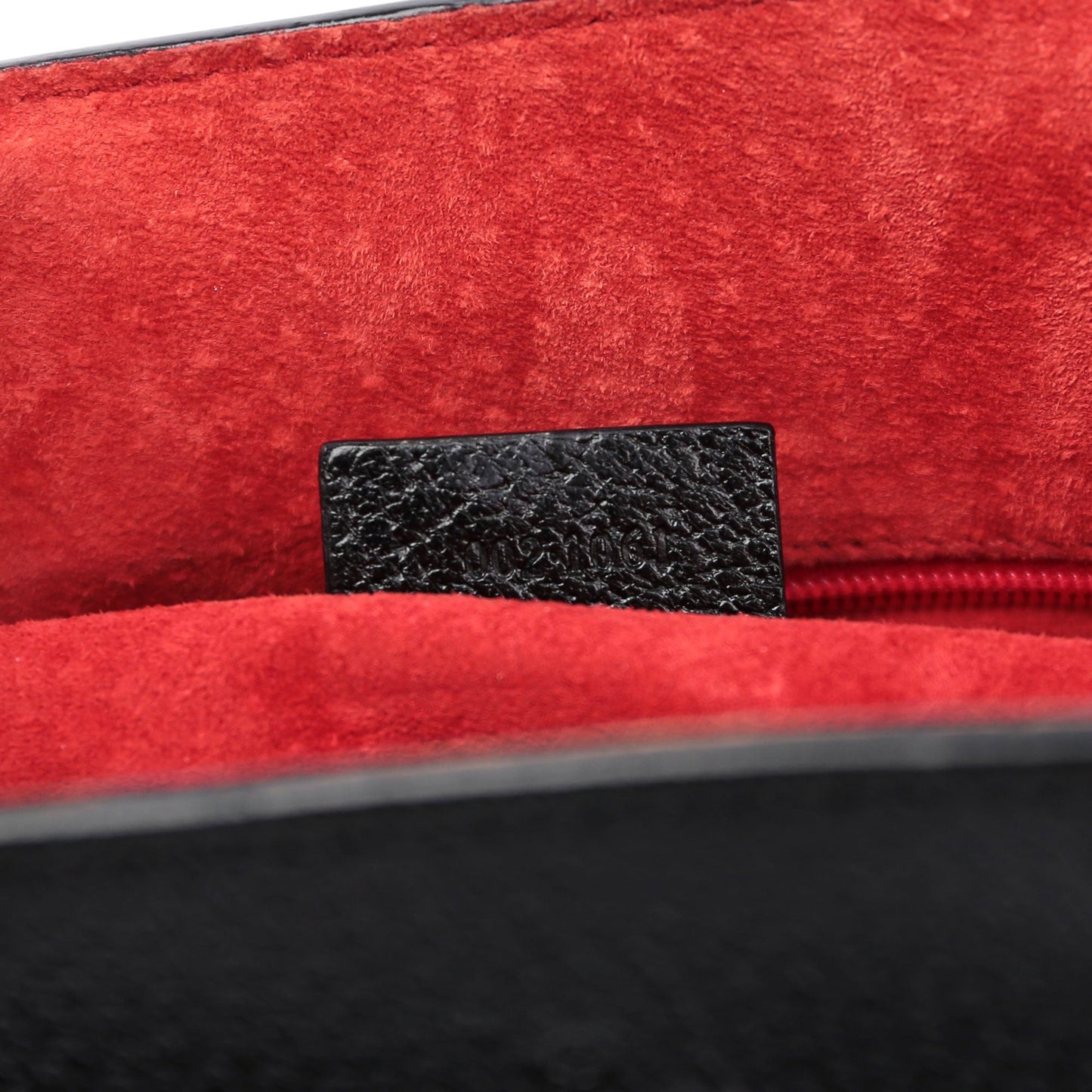 Black Leather Bamboo Tote Bag