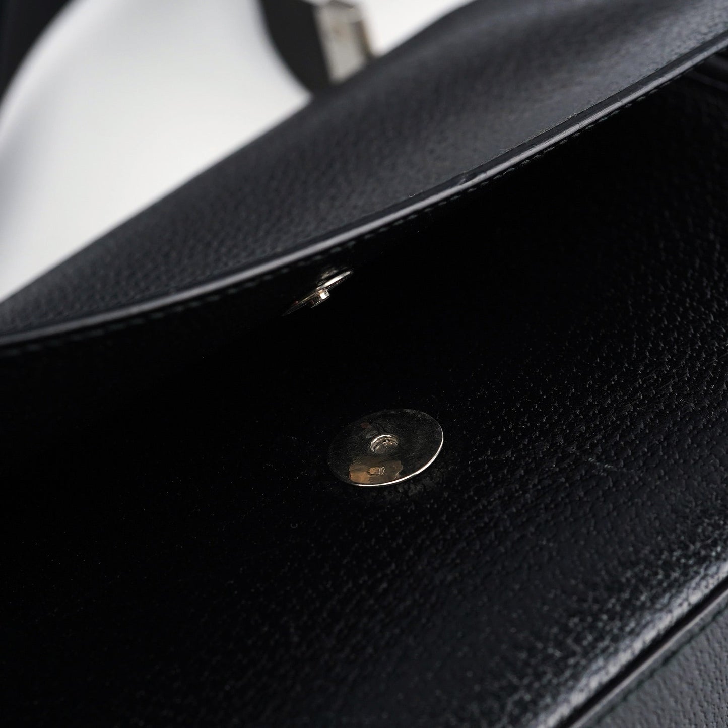 Black Leather Crossbody Shoulder Bag