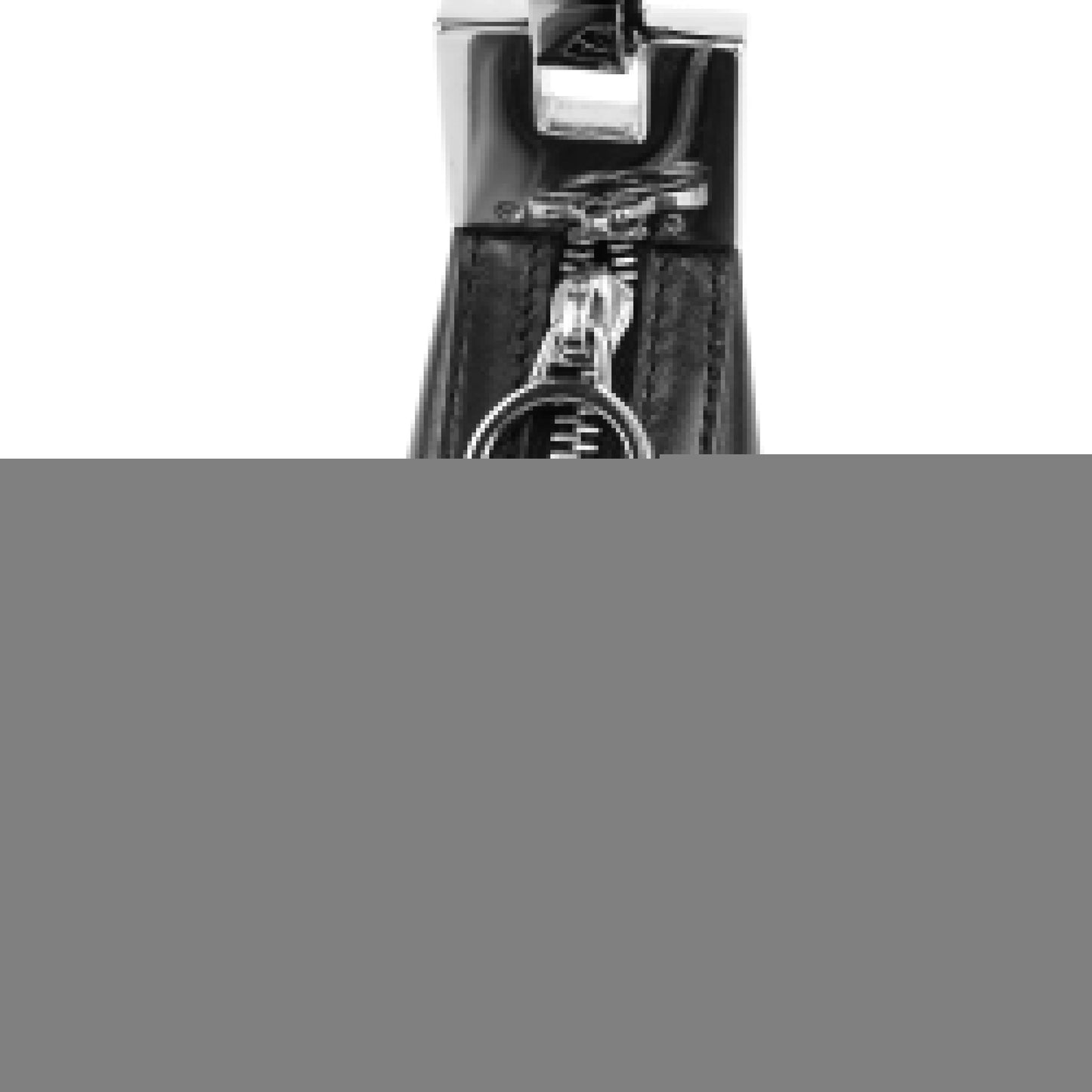 Black Leather Hobo Shoulder Bag