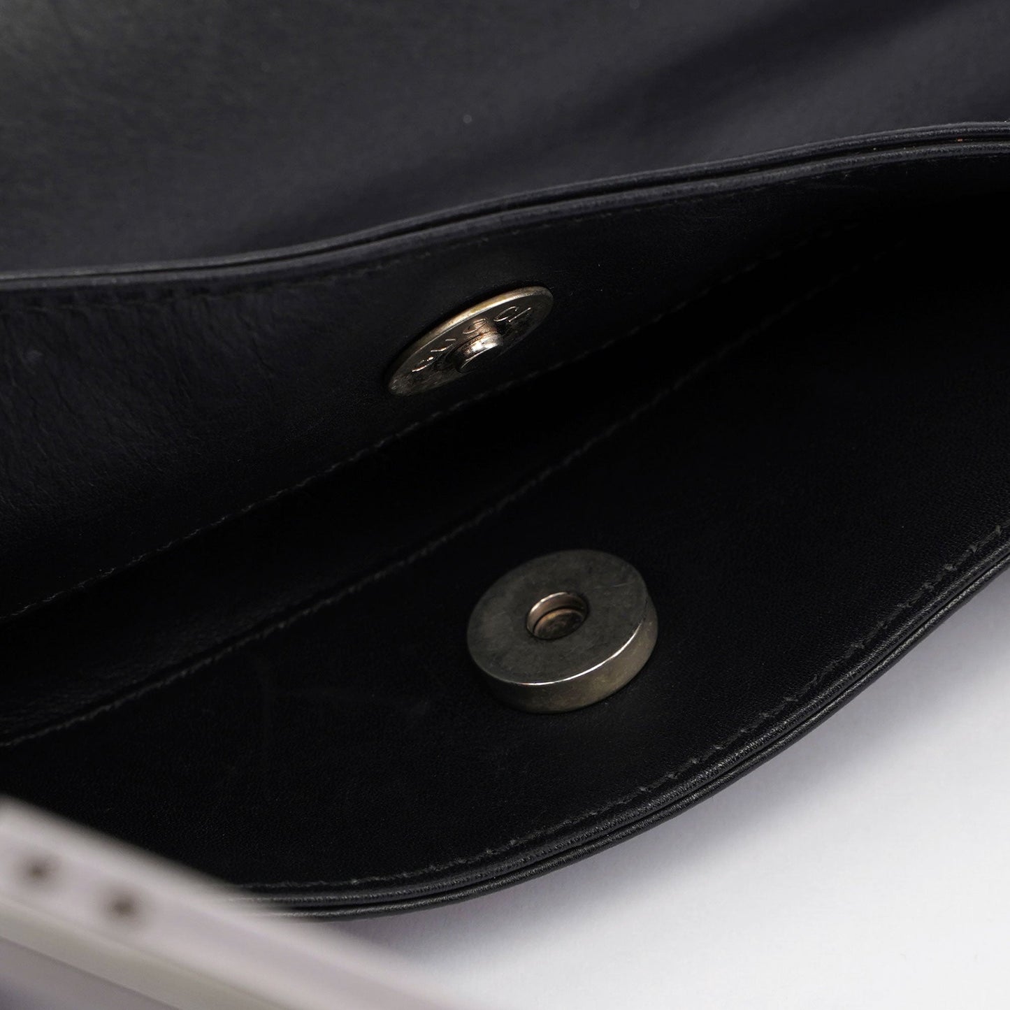 Black Leather Shoulder Bag