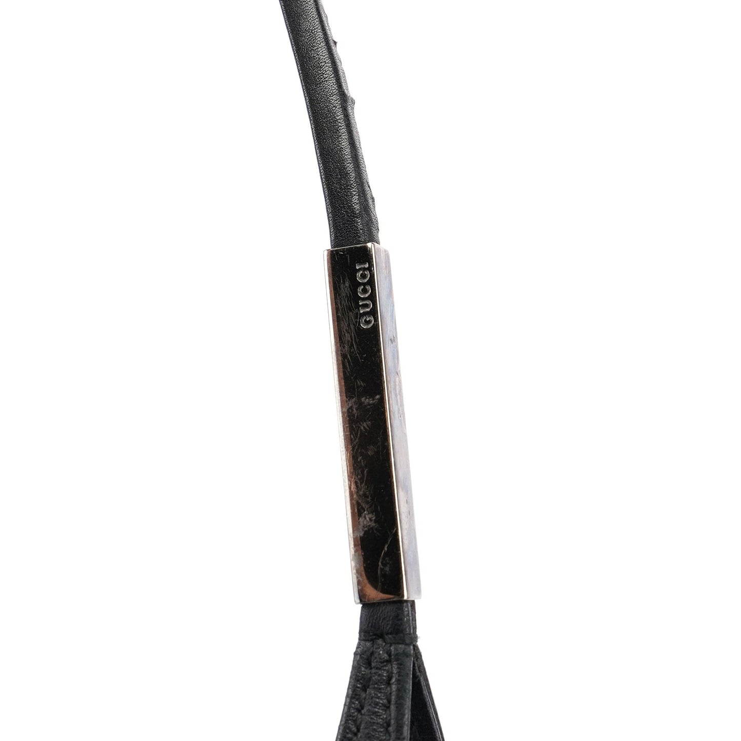 Black Leather Shoulder Bag