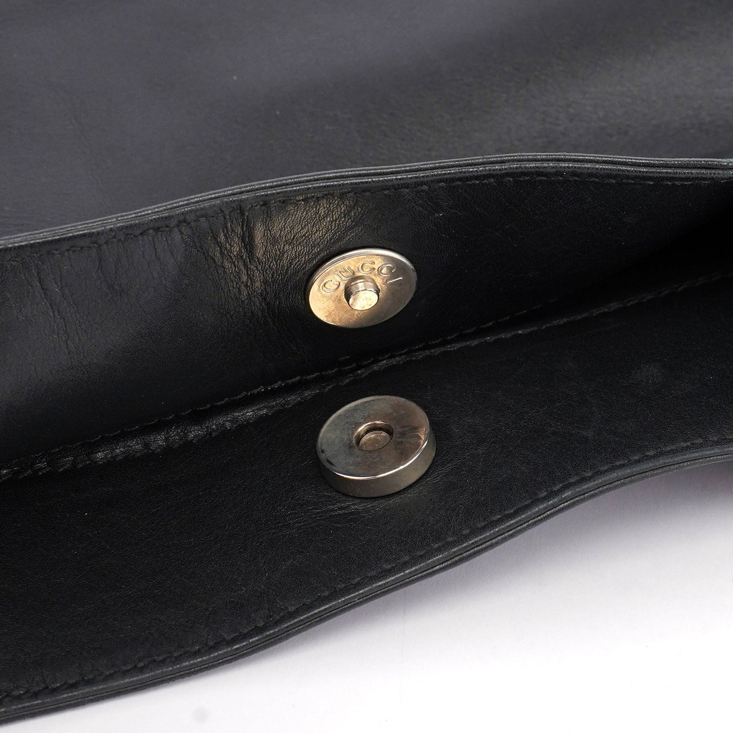 Black Leather Shoulder Bag