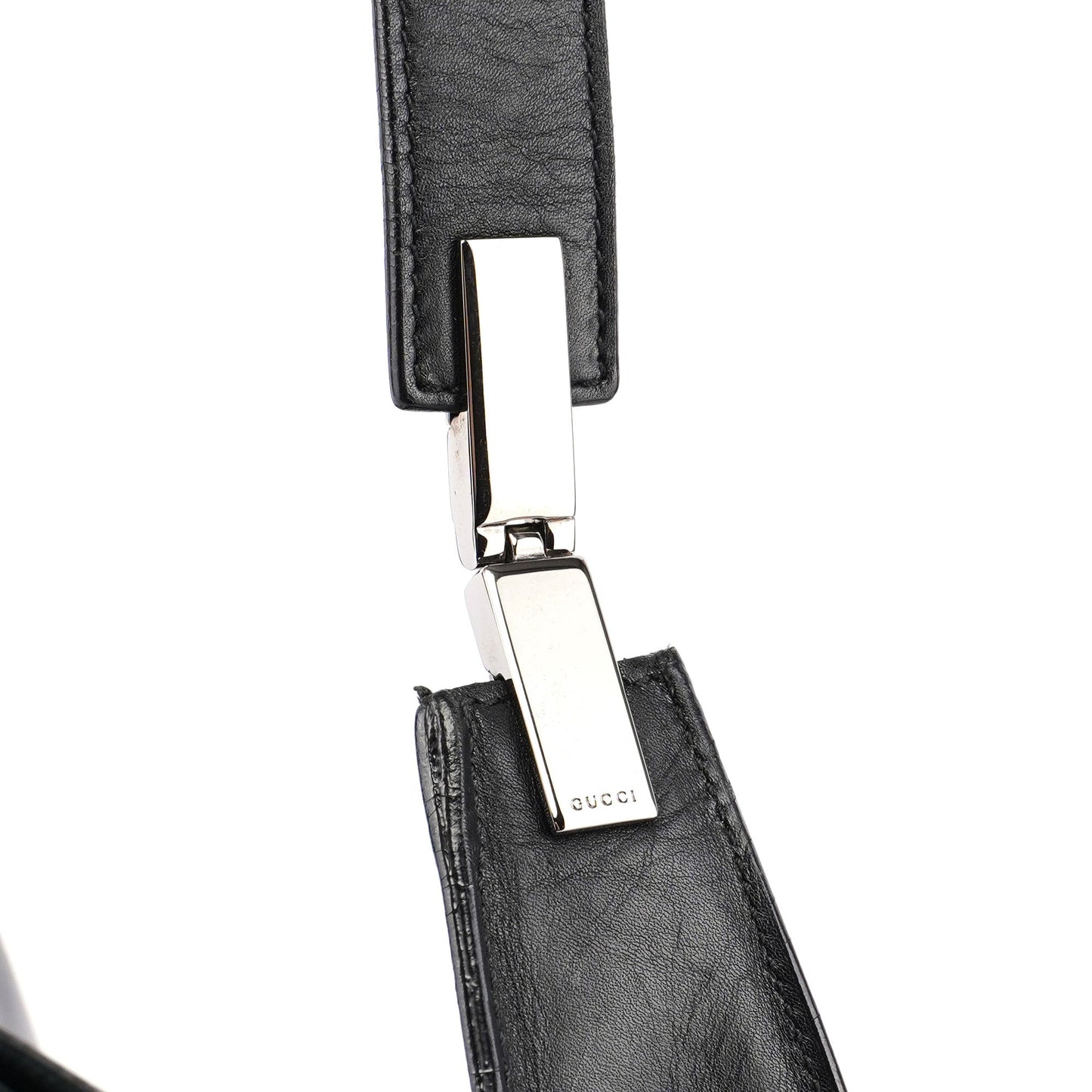 Black Leather Shoulder Bag