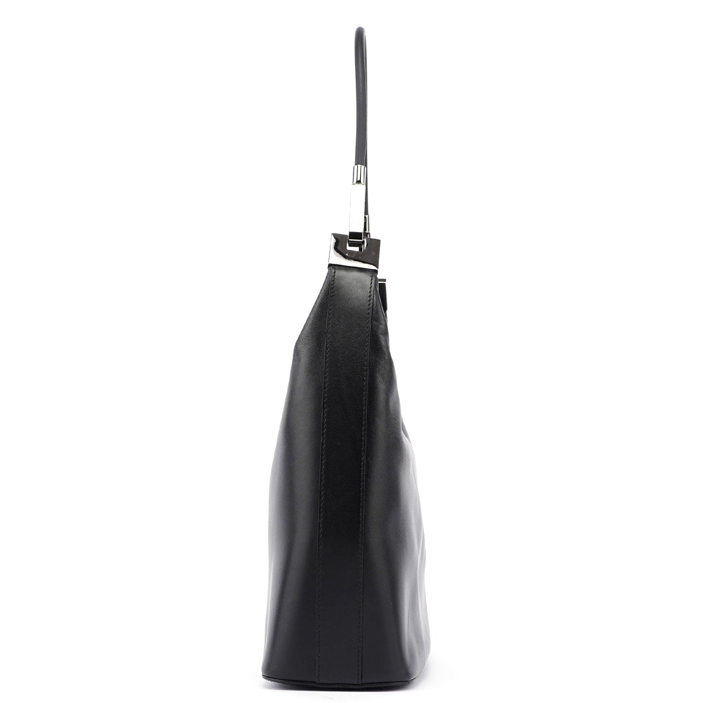 Black Leather Shoulder Bag