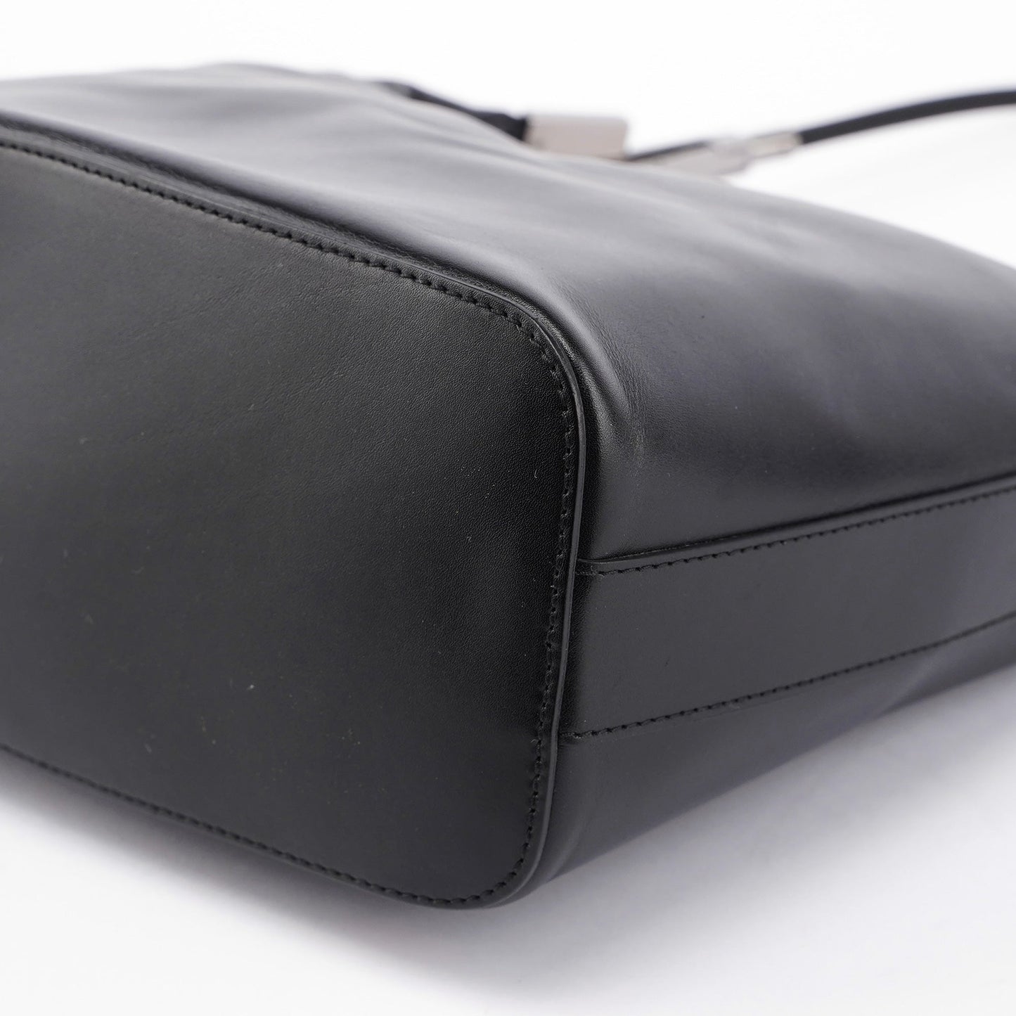 Black Leather Shoulder Bag