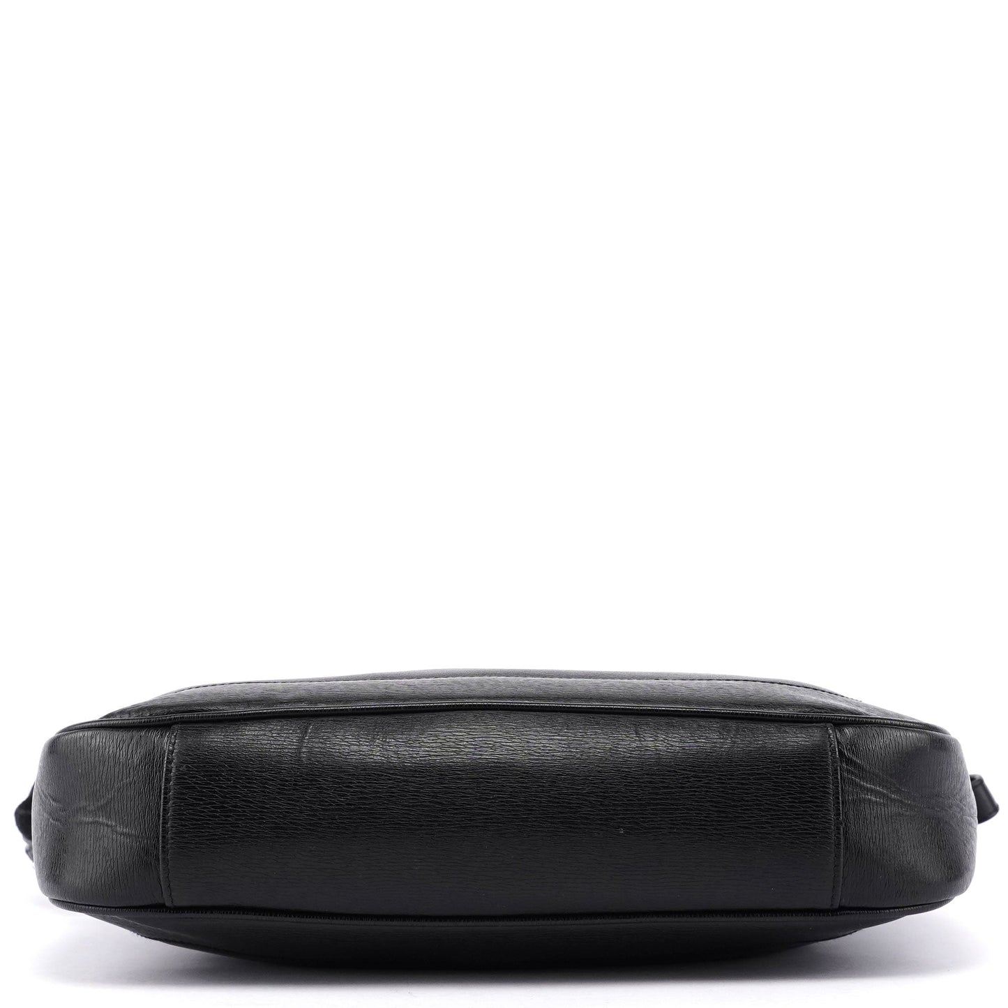 Black Leather Shoulder Bag