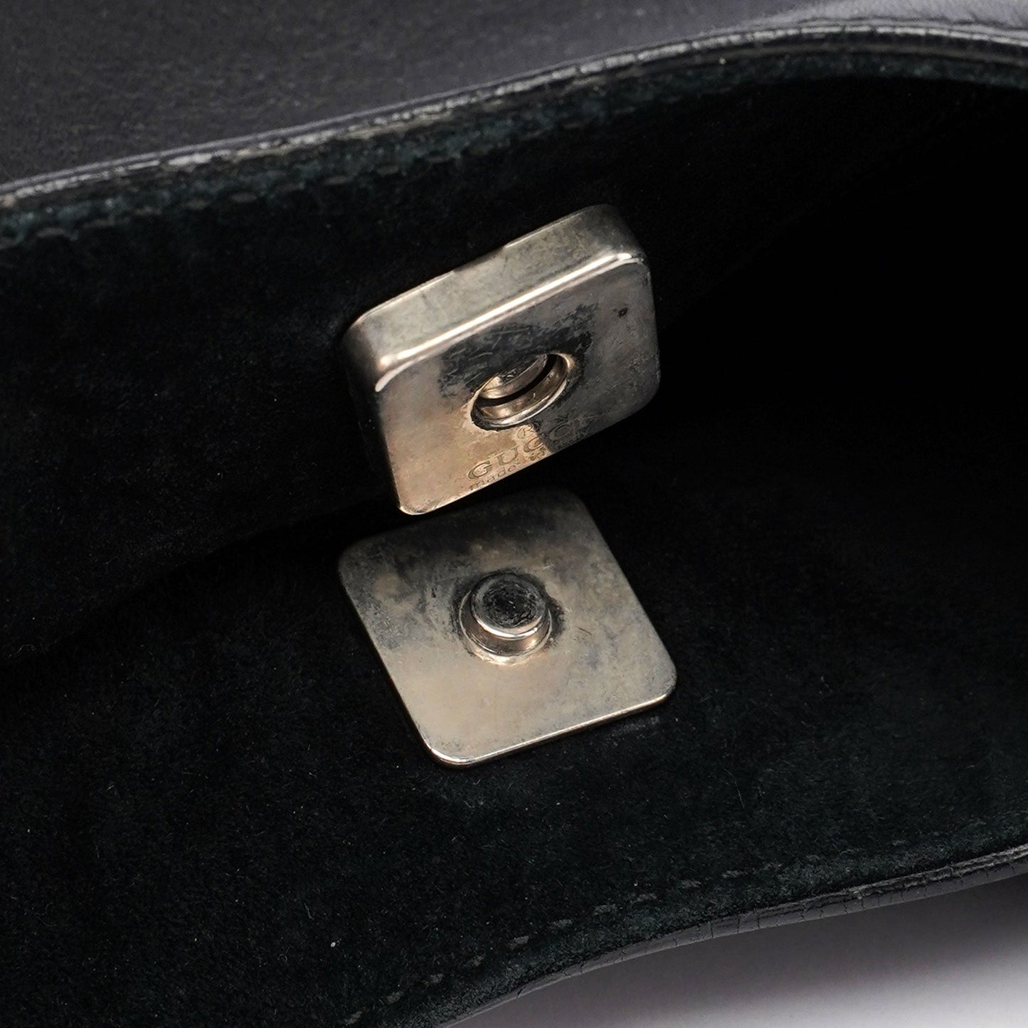 Black Leather Shoulder Bag