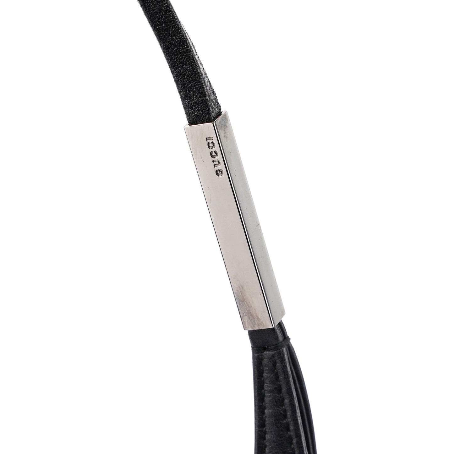 Black Leather Shoulder Bag