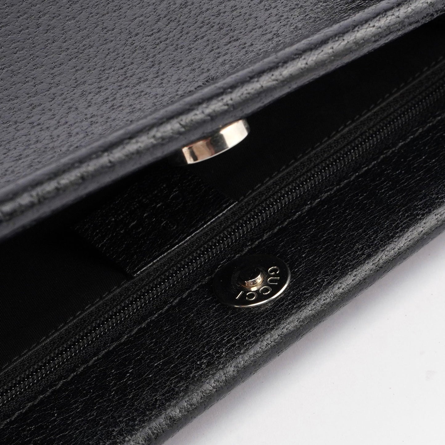 Black Leather Top Handle Bag