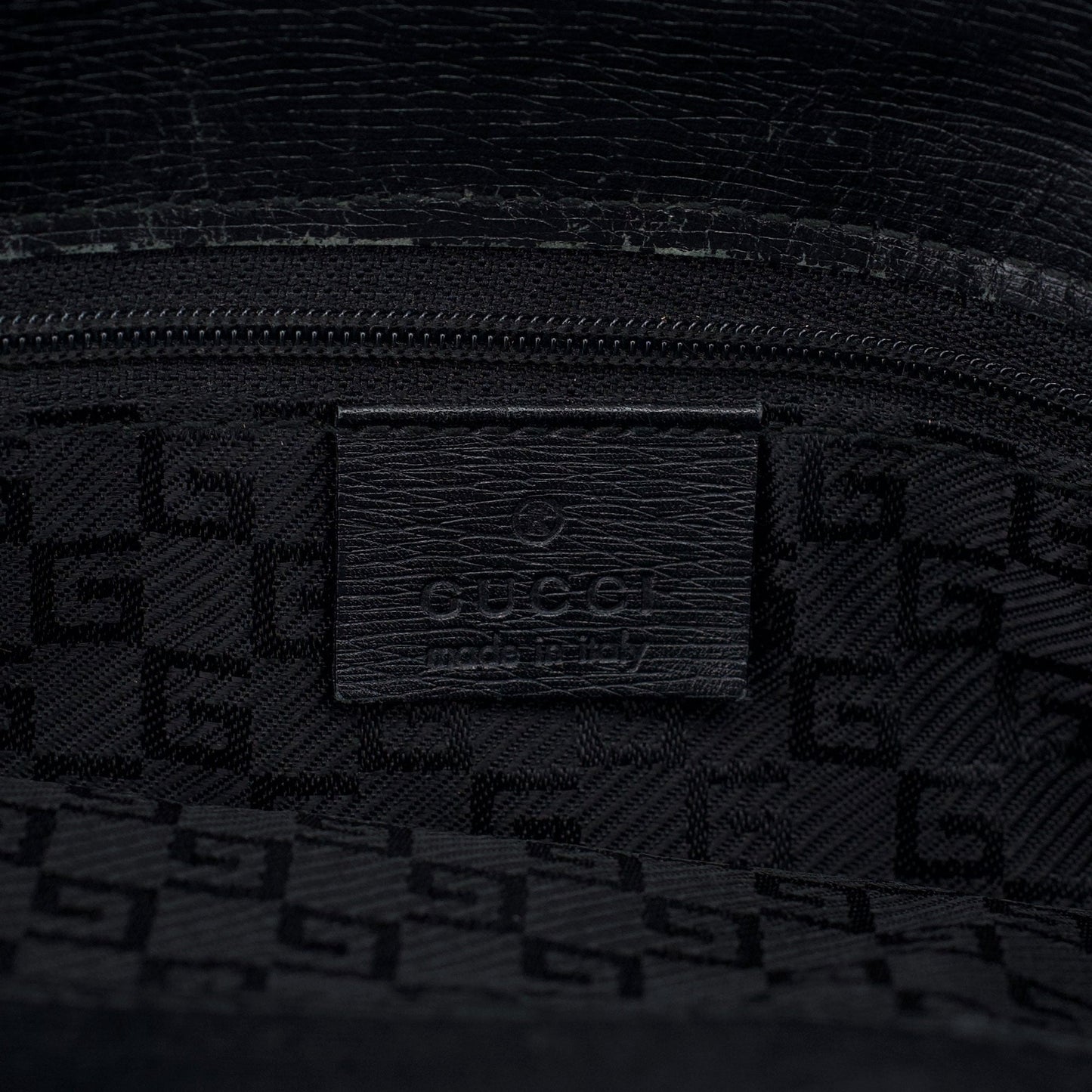 Black Leather Tote Bag