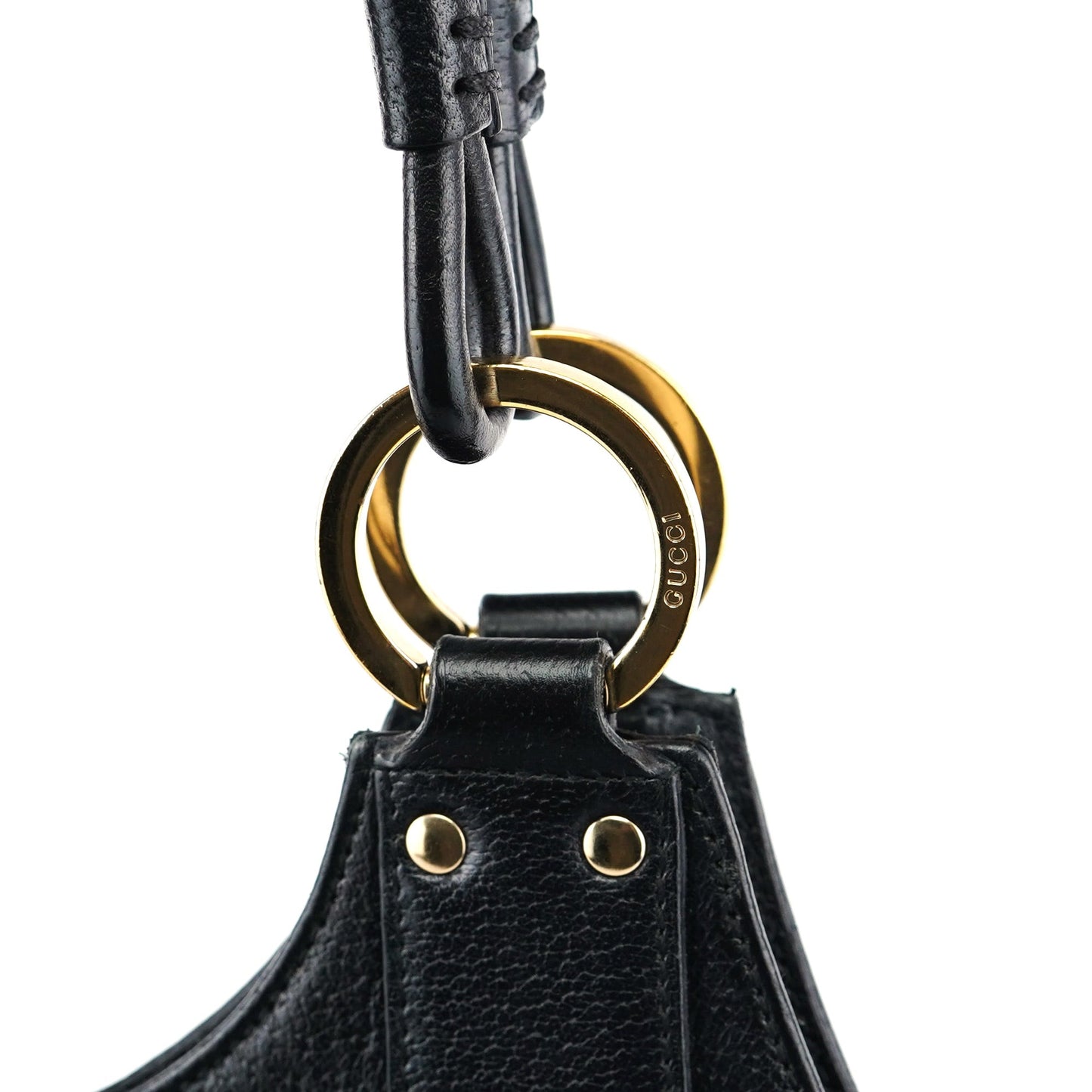 Black Leather Tote Bag