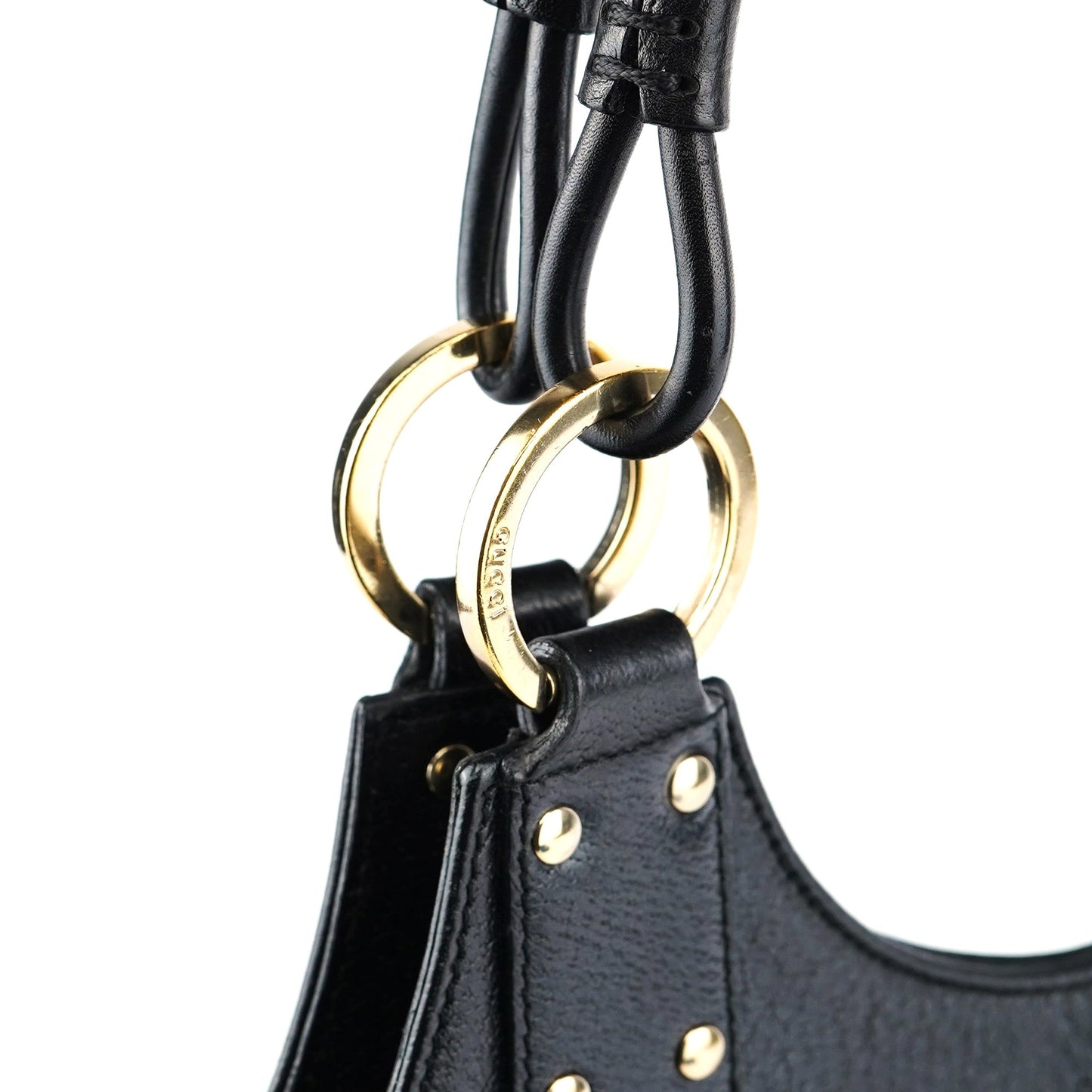 Black Leather Tote Bag