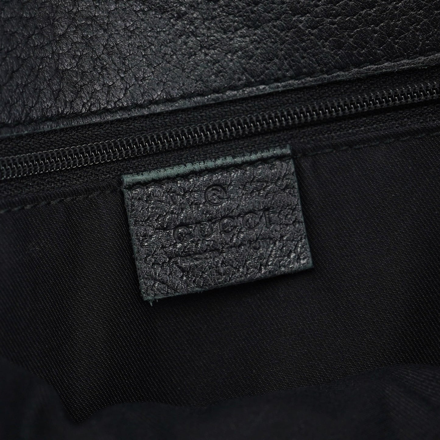 Black Leather Tote Bag