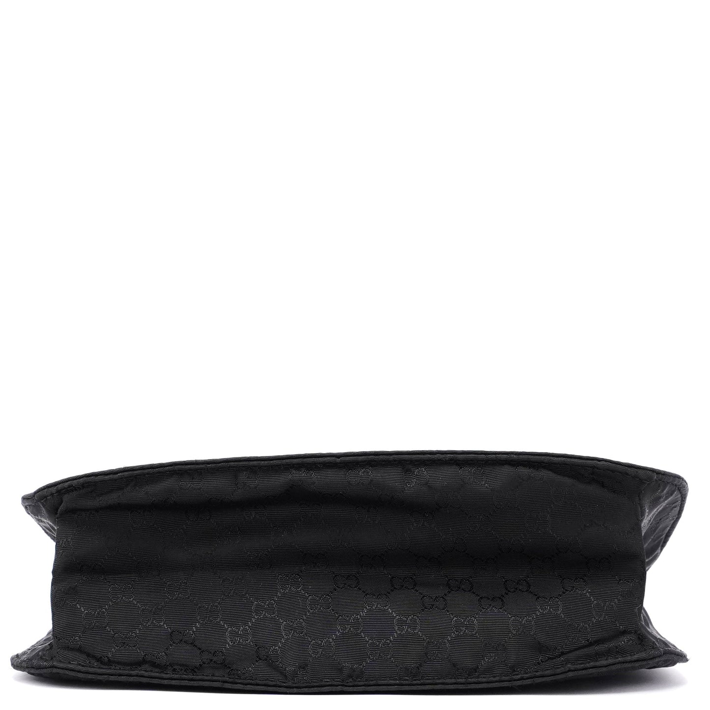Black Micro GG Hobo Shoulder Bag