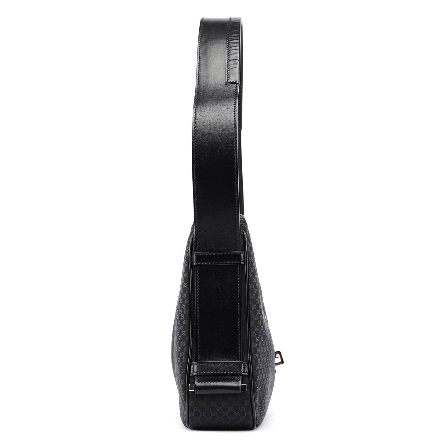 Black Micro GG Jackie Shoulder Bag