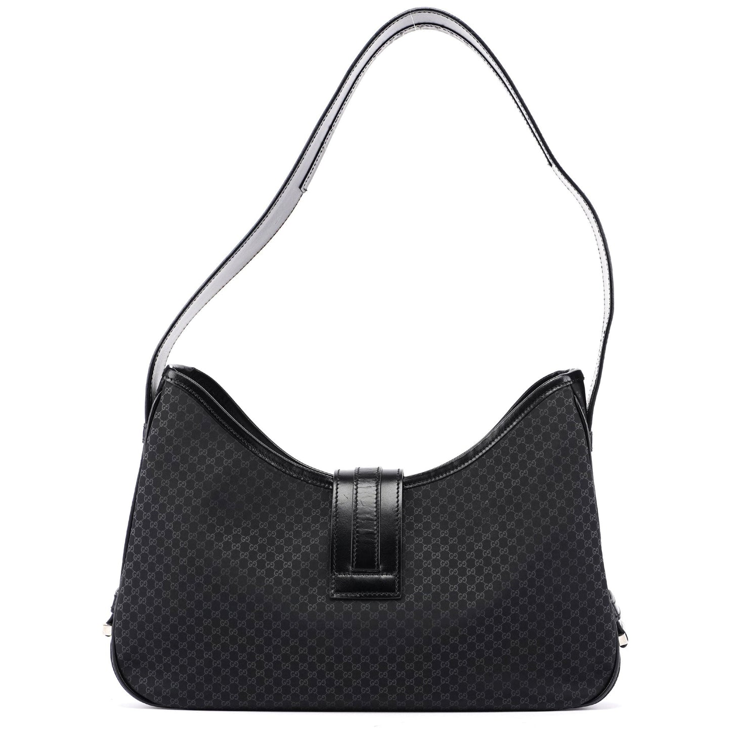 Black Micro GG Jackie Shoulder Bag