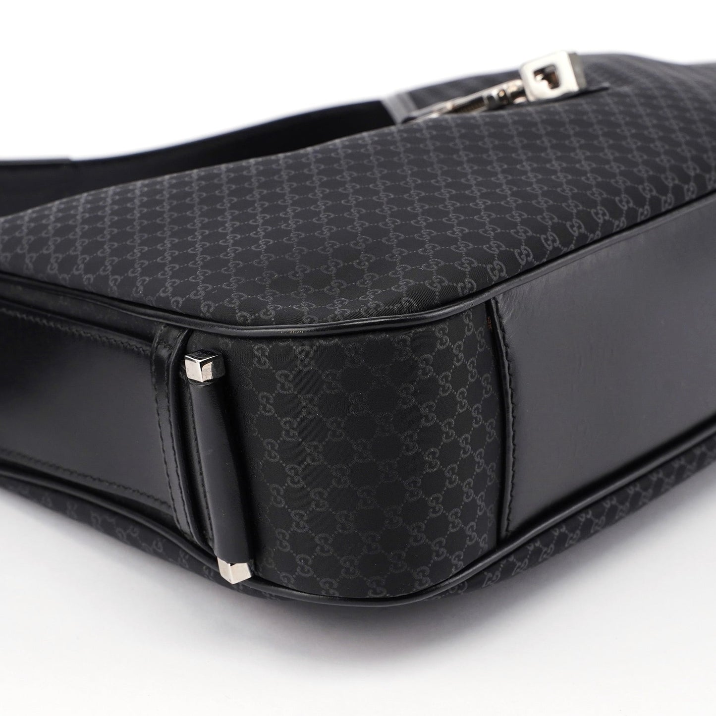 Black Micro GG Jackie Shoulder Bag