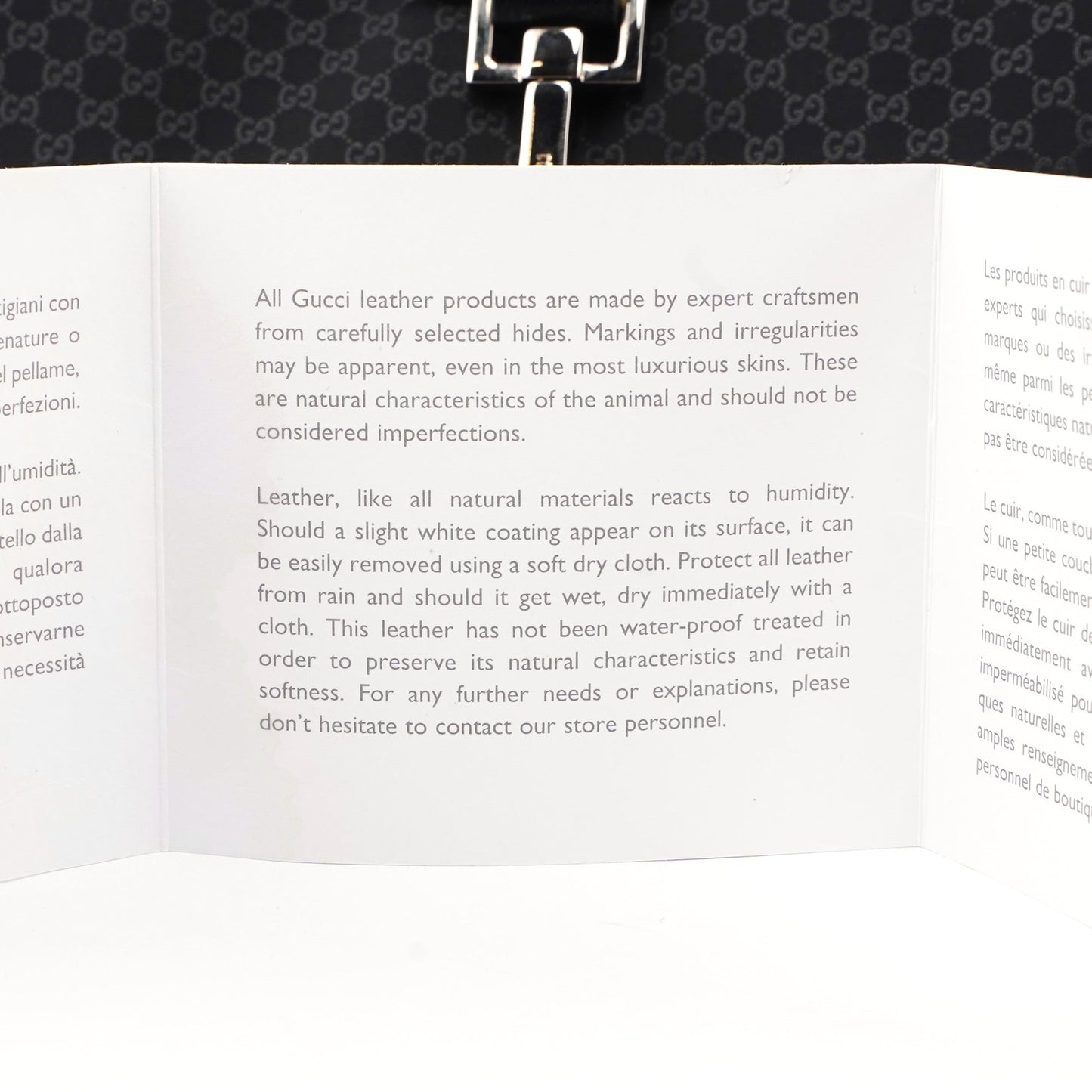 Black Micro GG Jackie Shoulder Bag