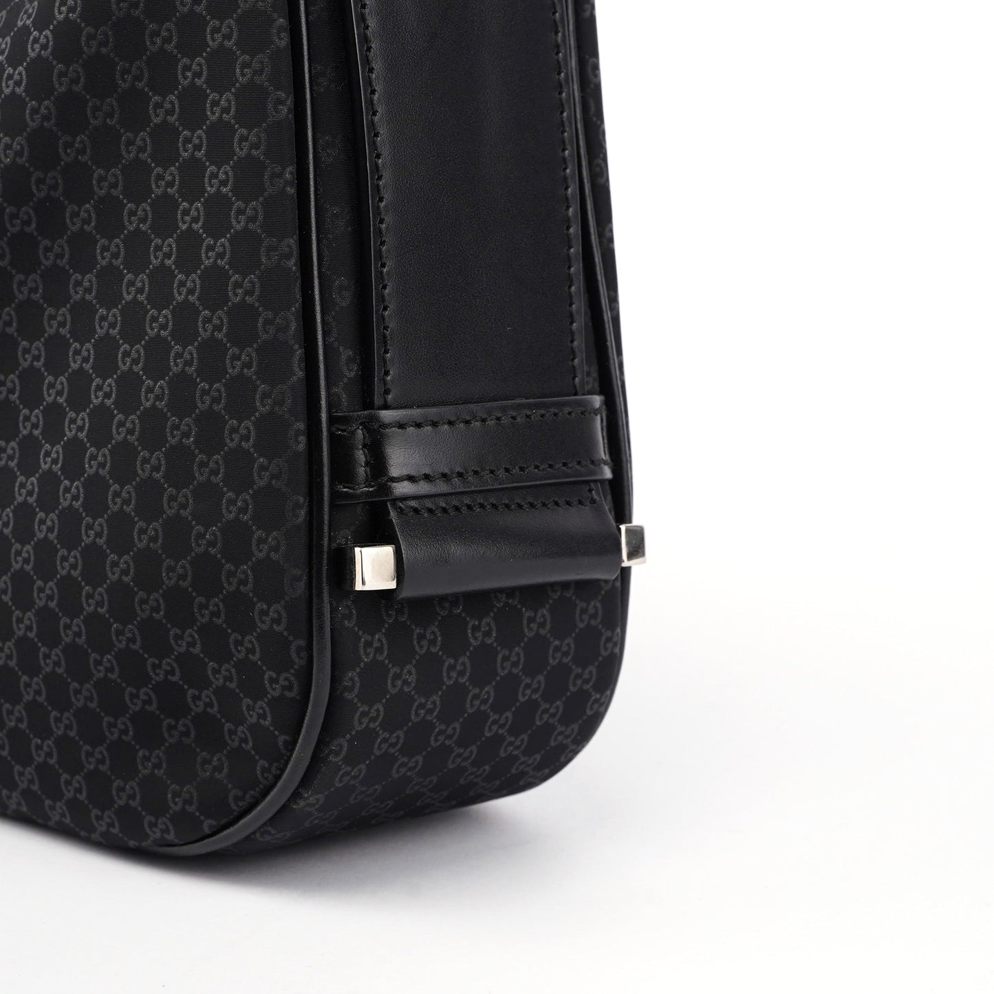 Black Micro GG Jackie Shoulder Bag