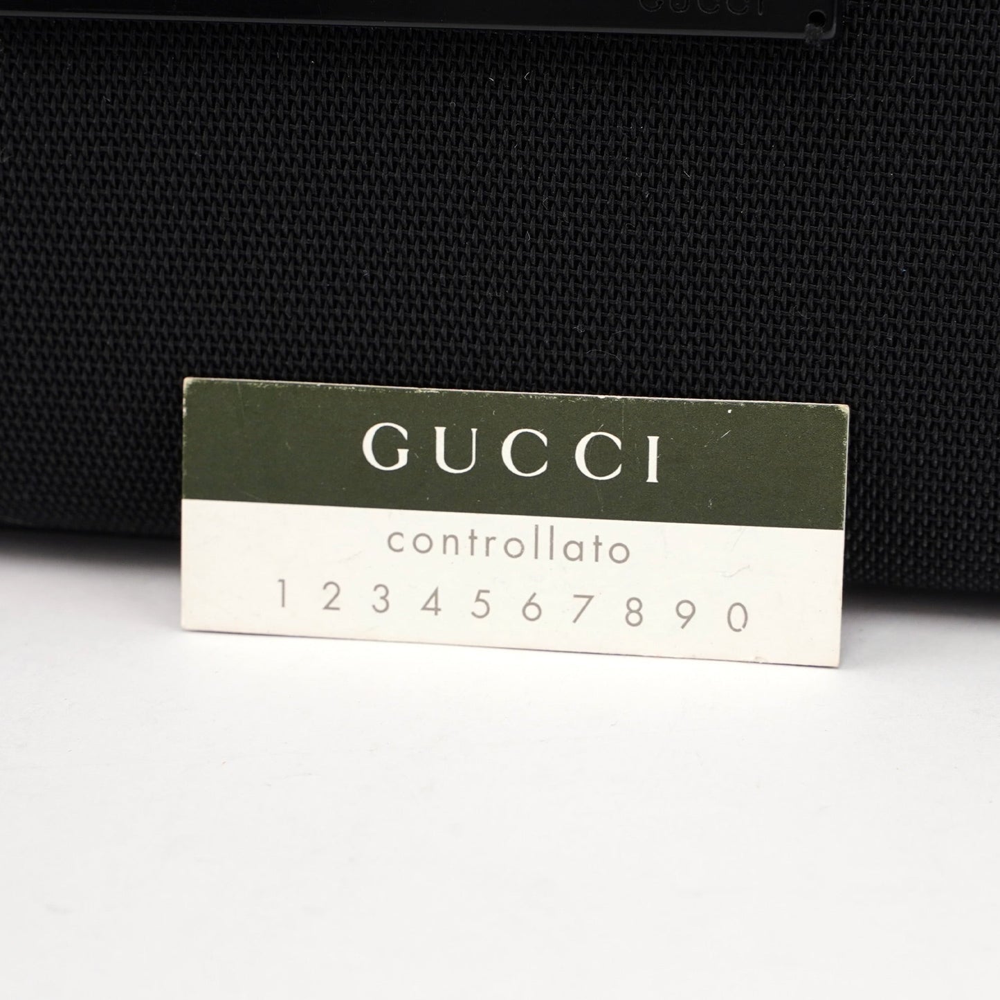 Black Nylon Square G Handbag