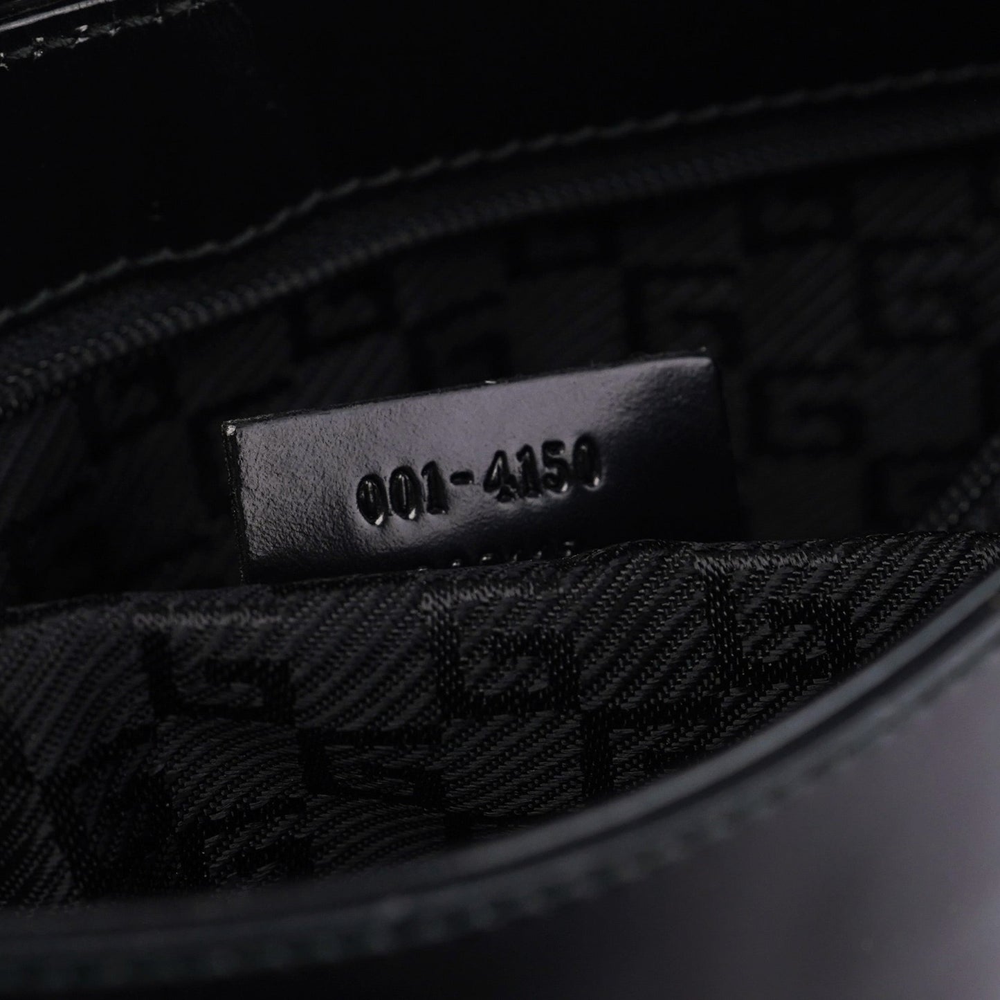 Black Patent Leather Jackie Shoulder Bag