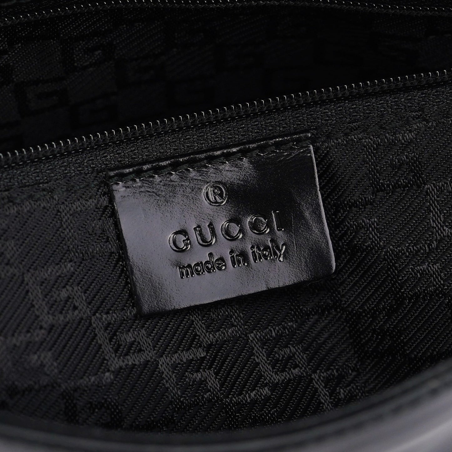 Black Patent Leather Jackie Shoulder Bag