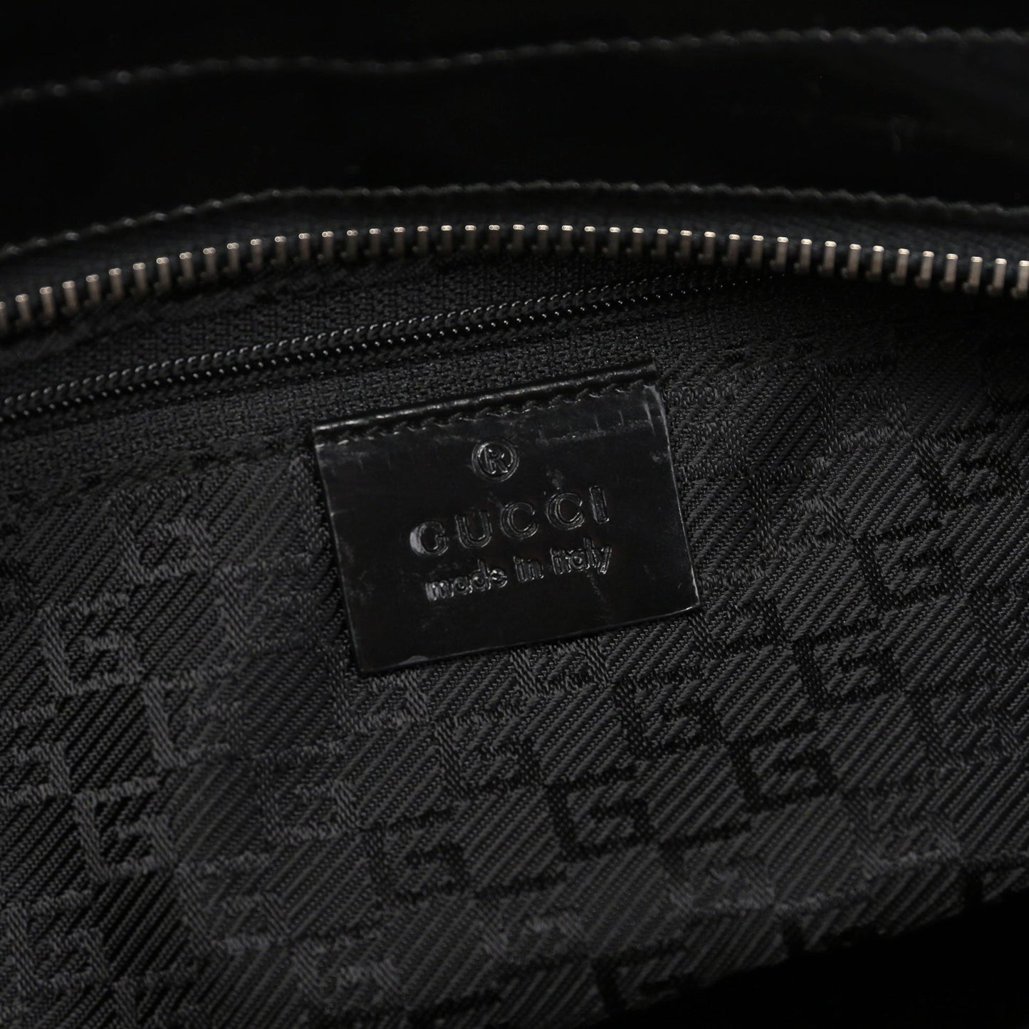 Black Patent Leather Jackie Tote