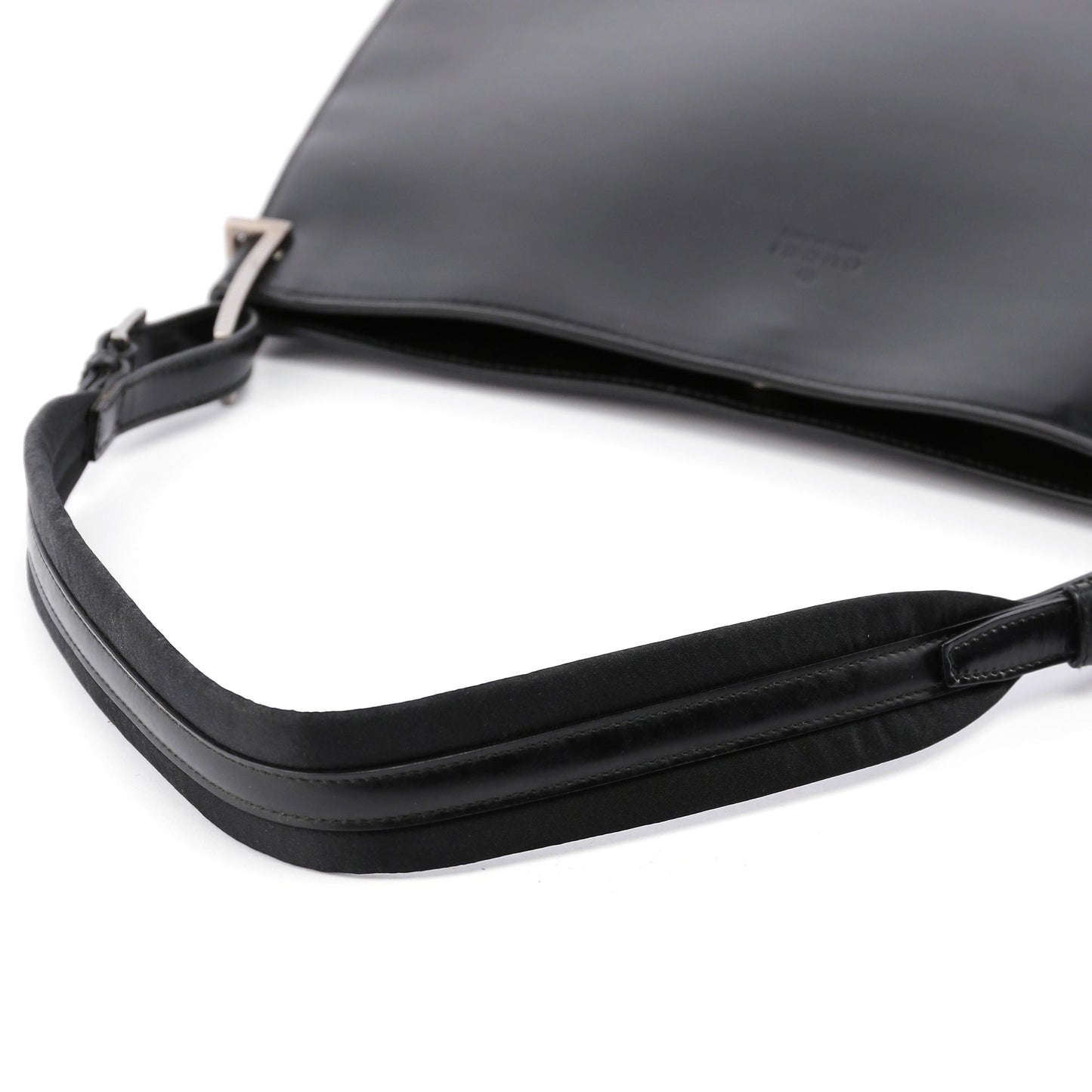 Black Patent Leather Shoulder Bag