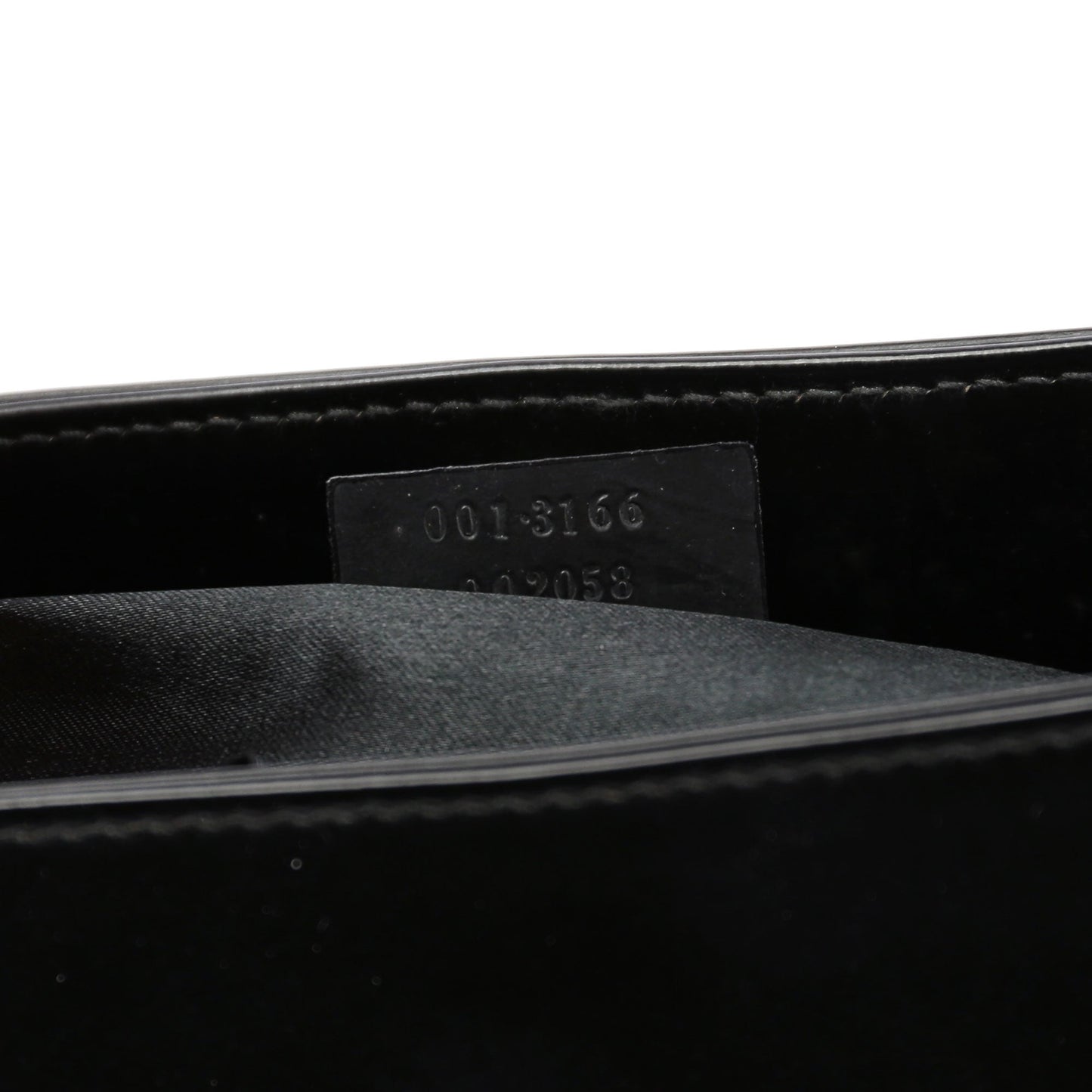 Black Patent Leather Shoulder Bag