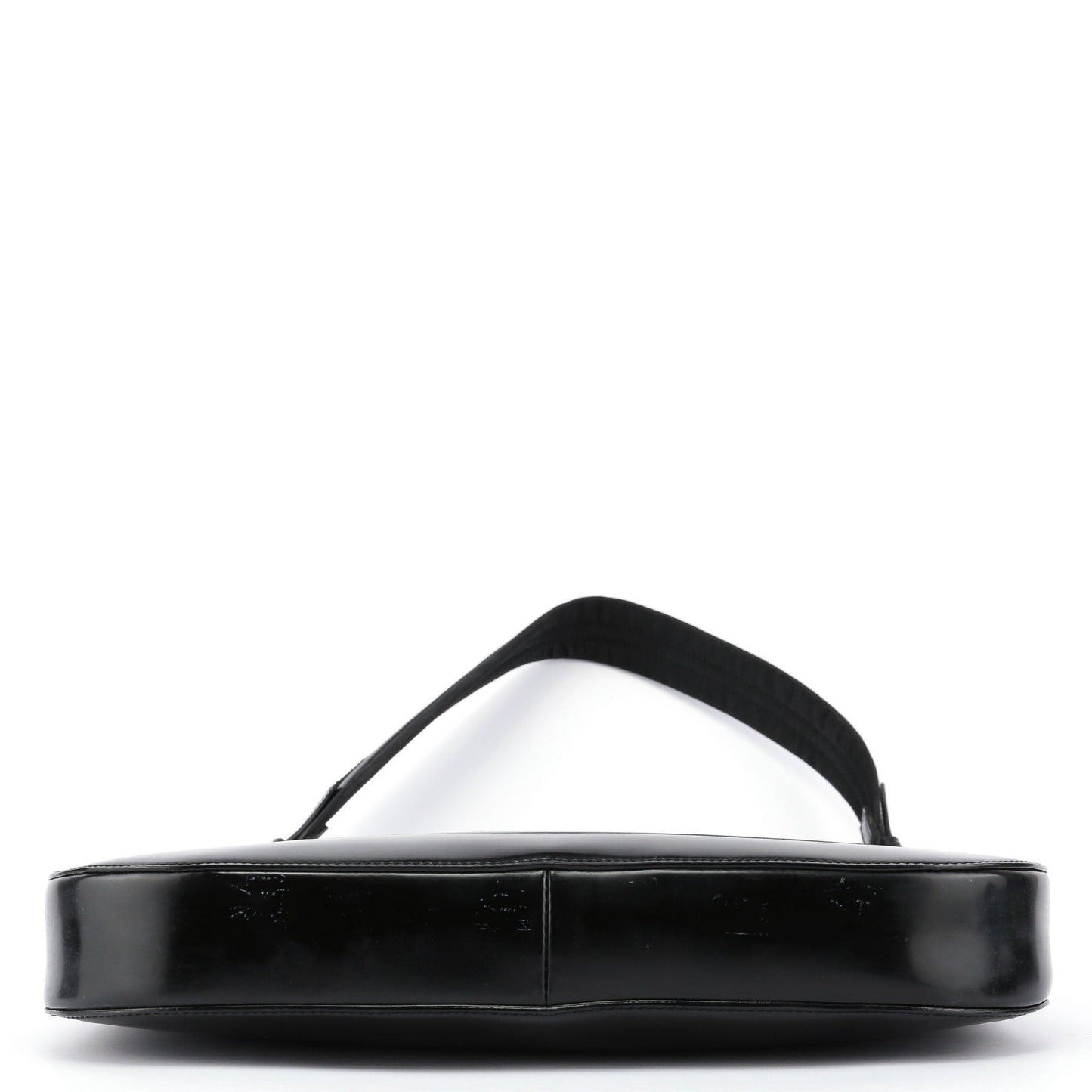 Black Patent Leather Shoulder Bag