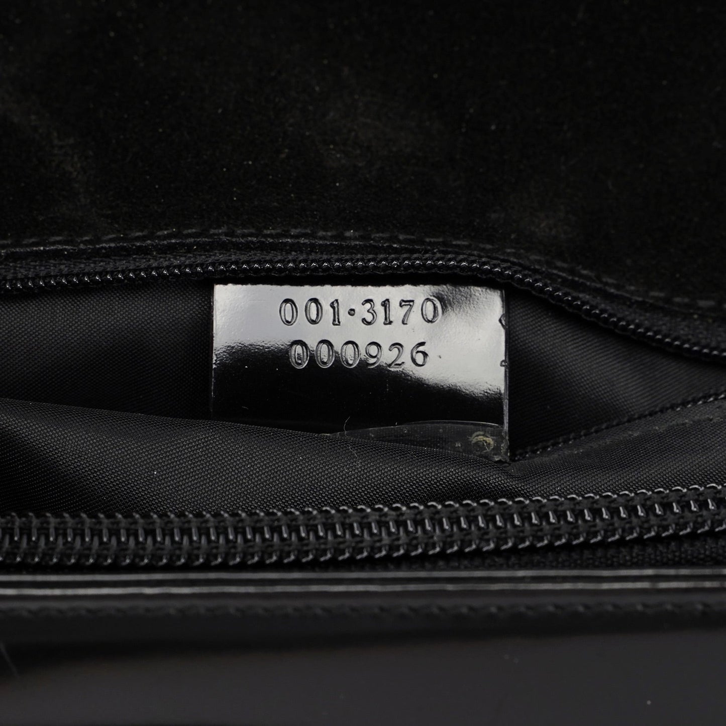 Black Patent Leather Shoulder Bag