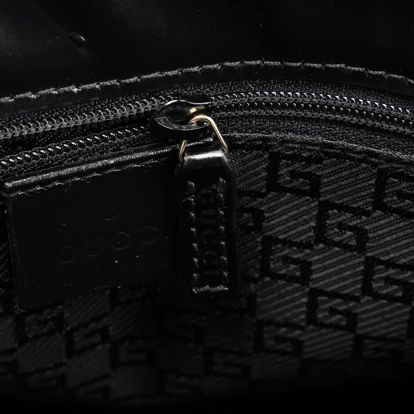 Black Patent Leather Tote