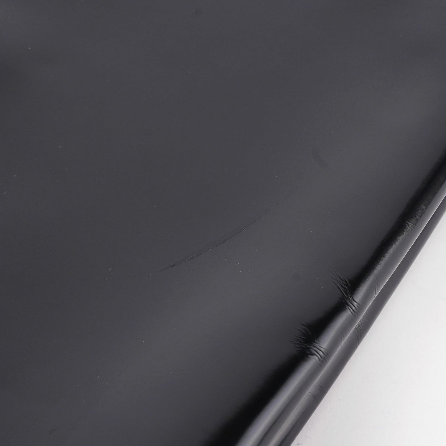 Black Patent Leather Tote