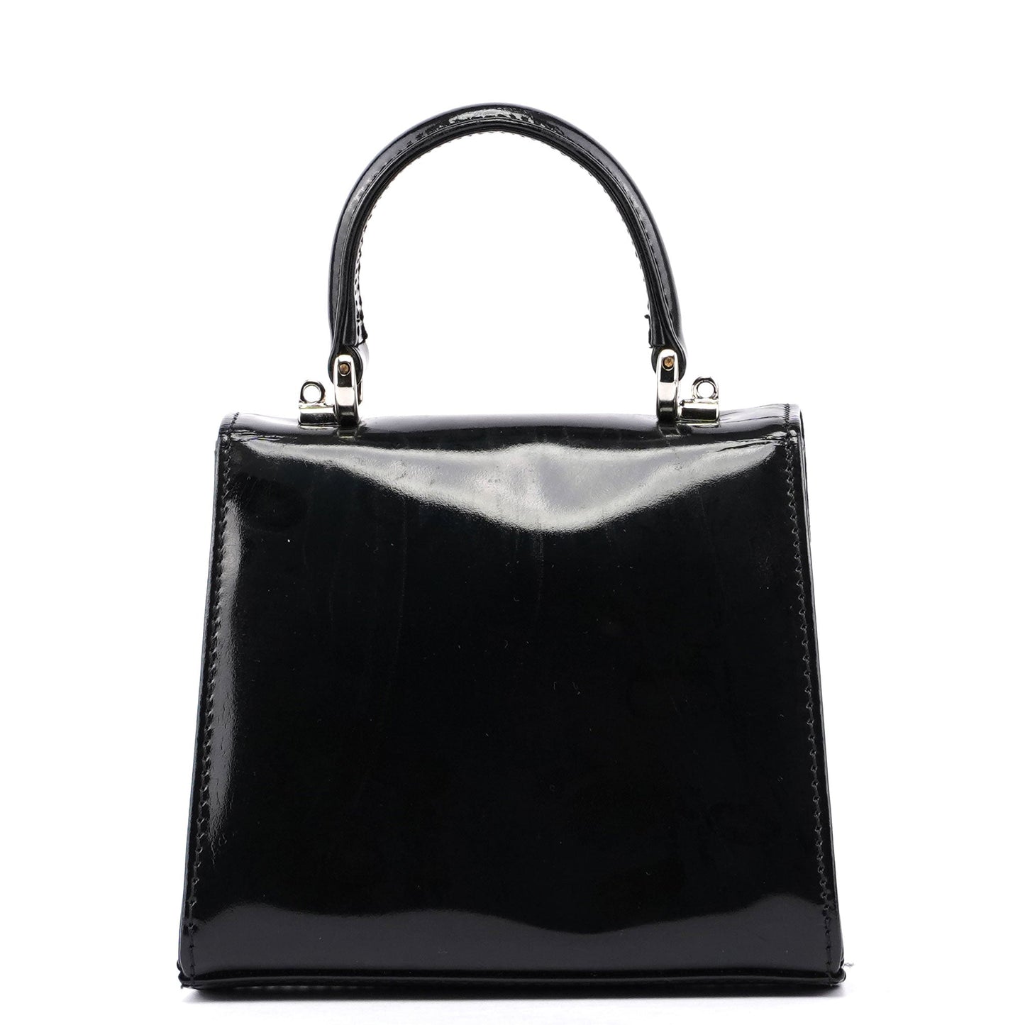 Black Patent Micro Ladylock