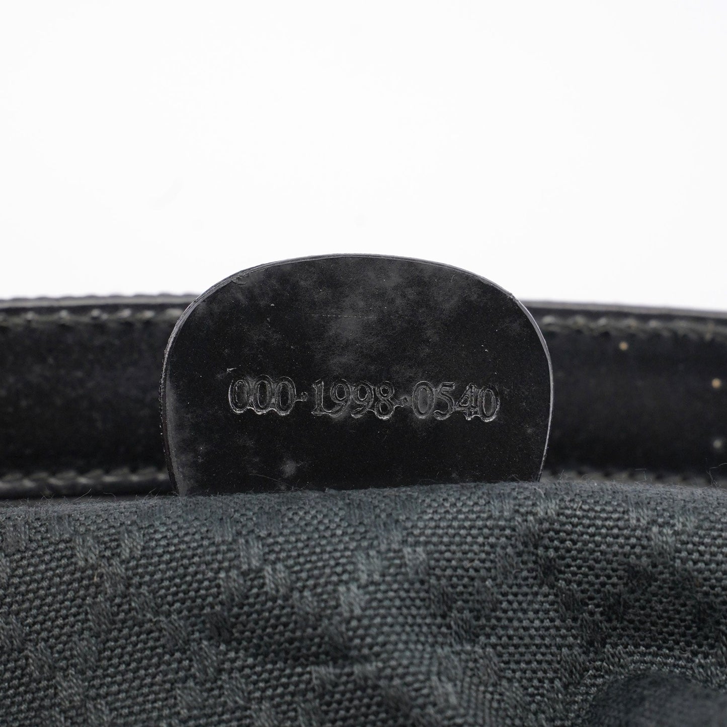 Black Quilted Bamboo Tote