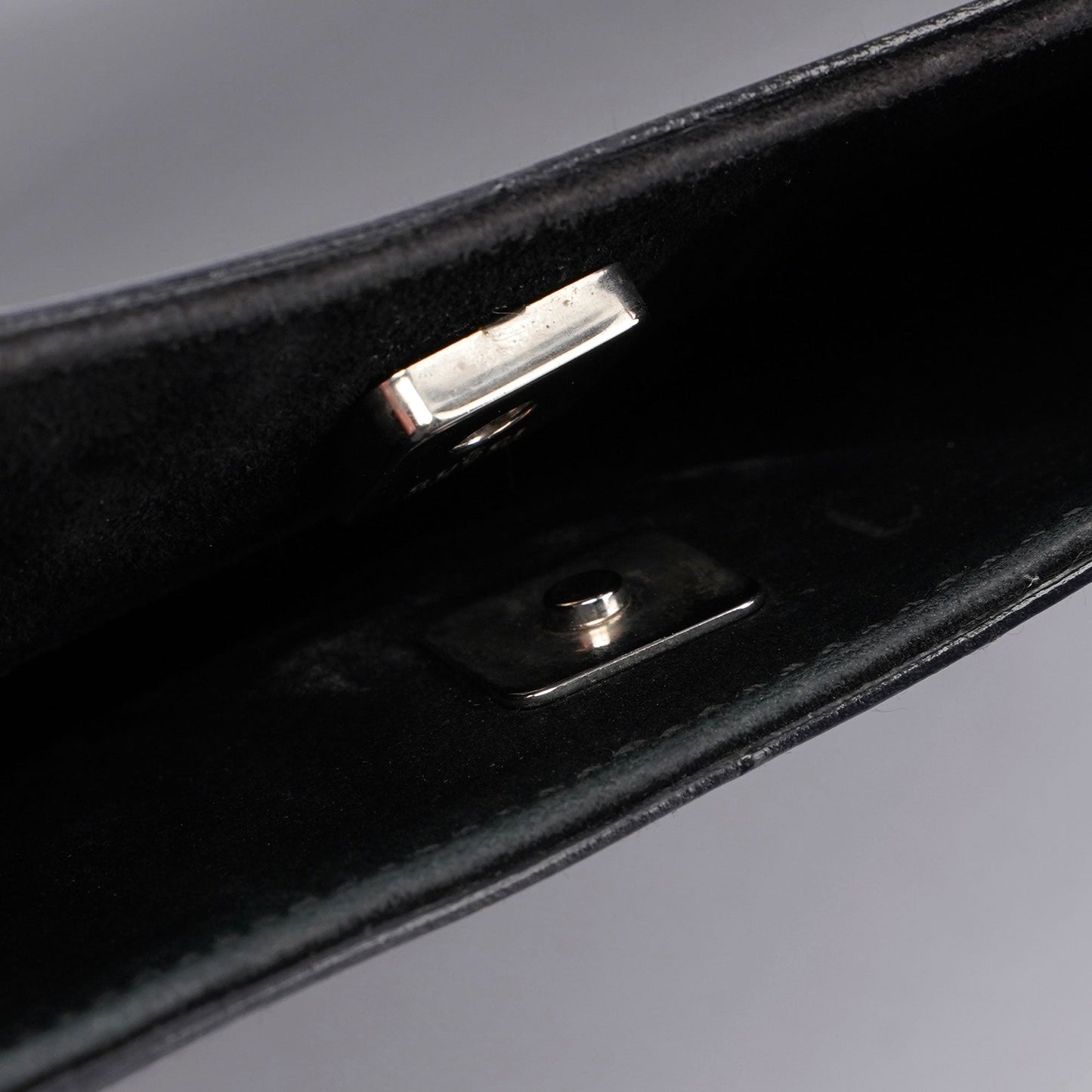 Black Red Bamboo Shoulder Bag