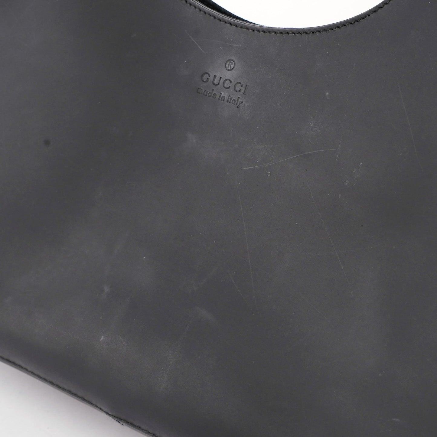 Black Red Bamboo Shoulder Bag