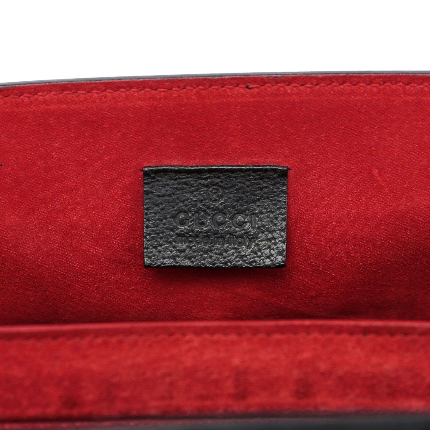 Black Red Bamboo Tote