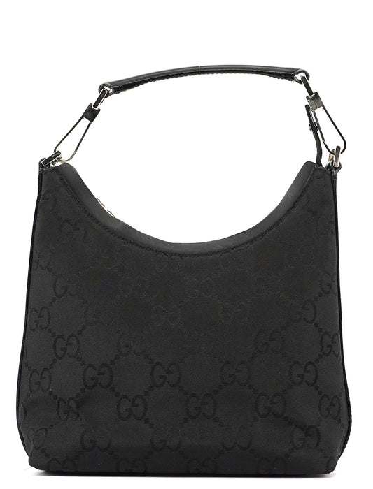 Black Small GG Hobo Shoulder Bag