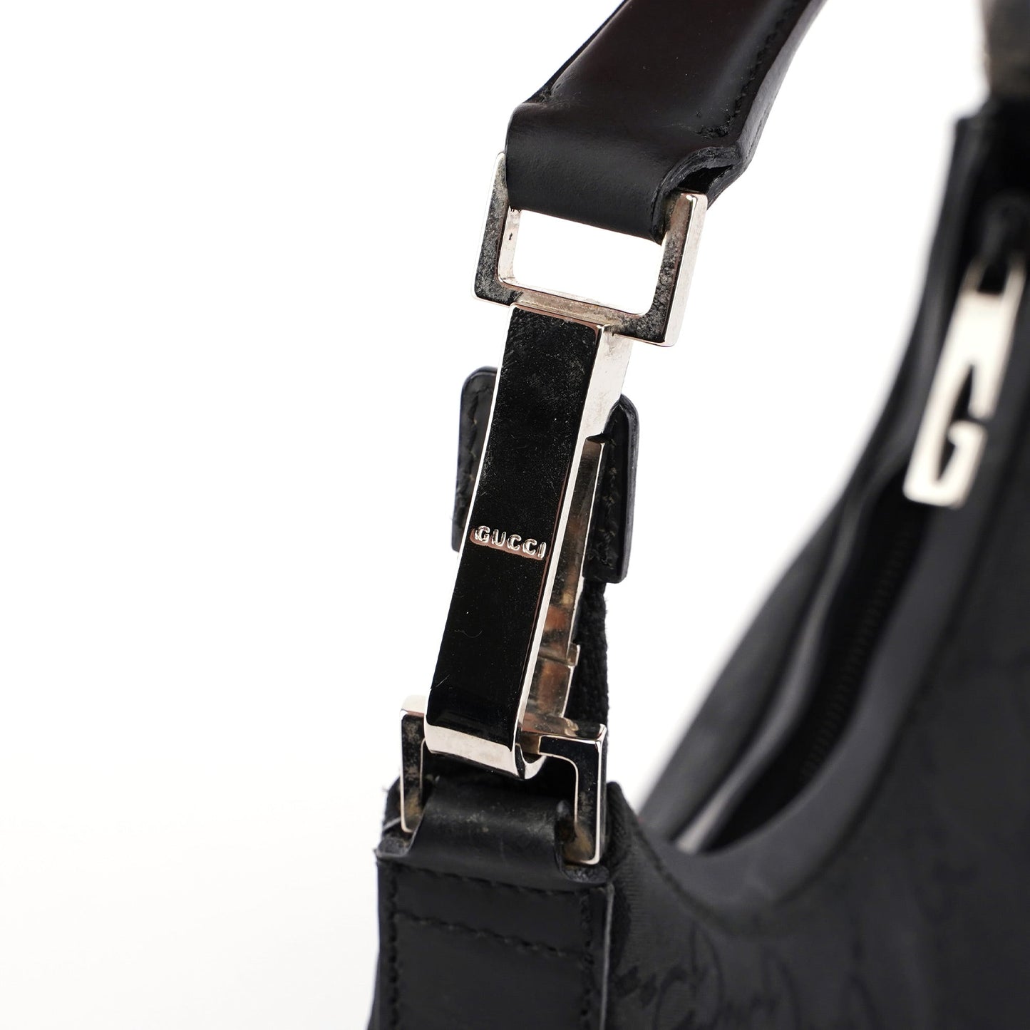 Black Small GG Hobo Shoulder Bag