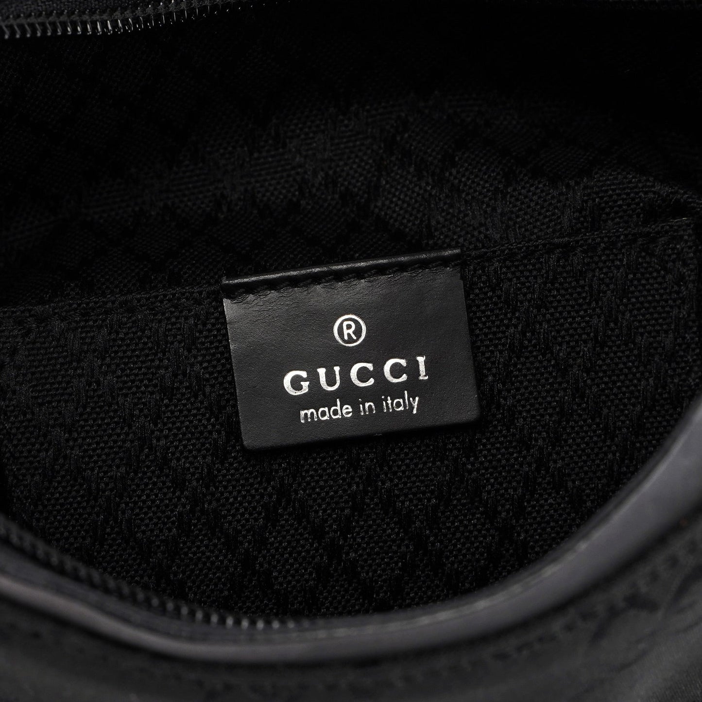 Black Small GG Hobo Shoulder Bag