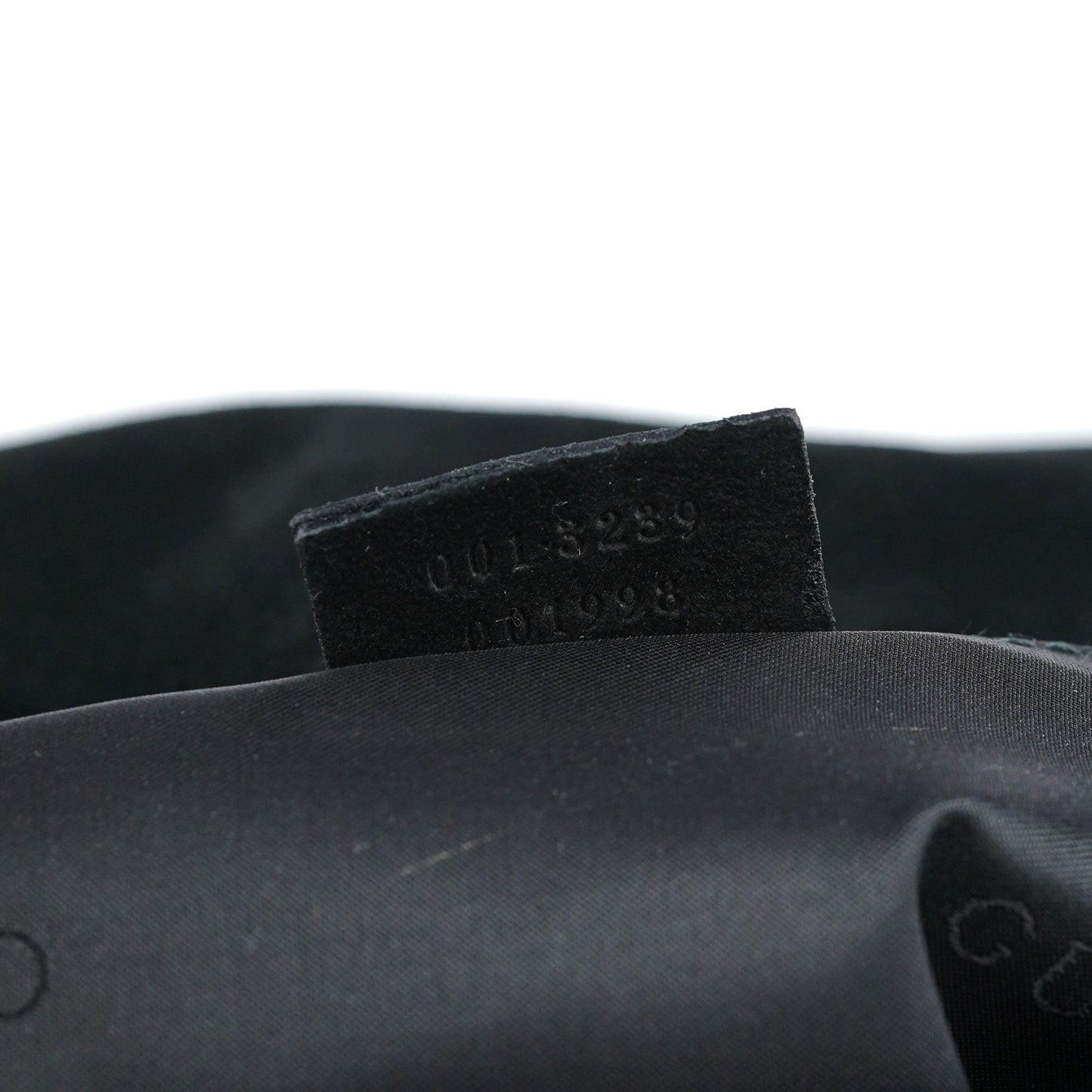 Black Suede Bamboo Flap Shoulder Bag