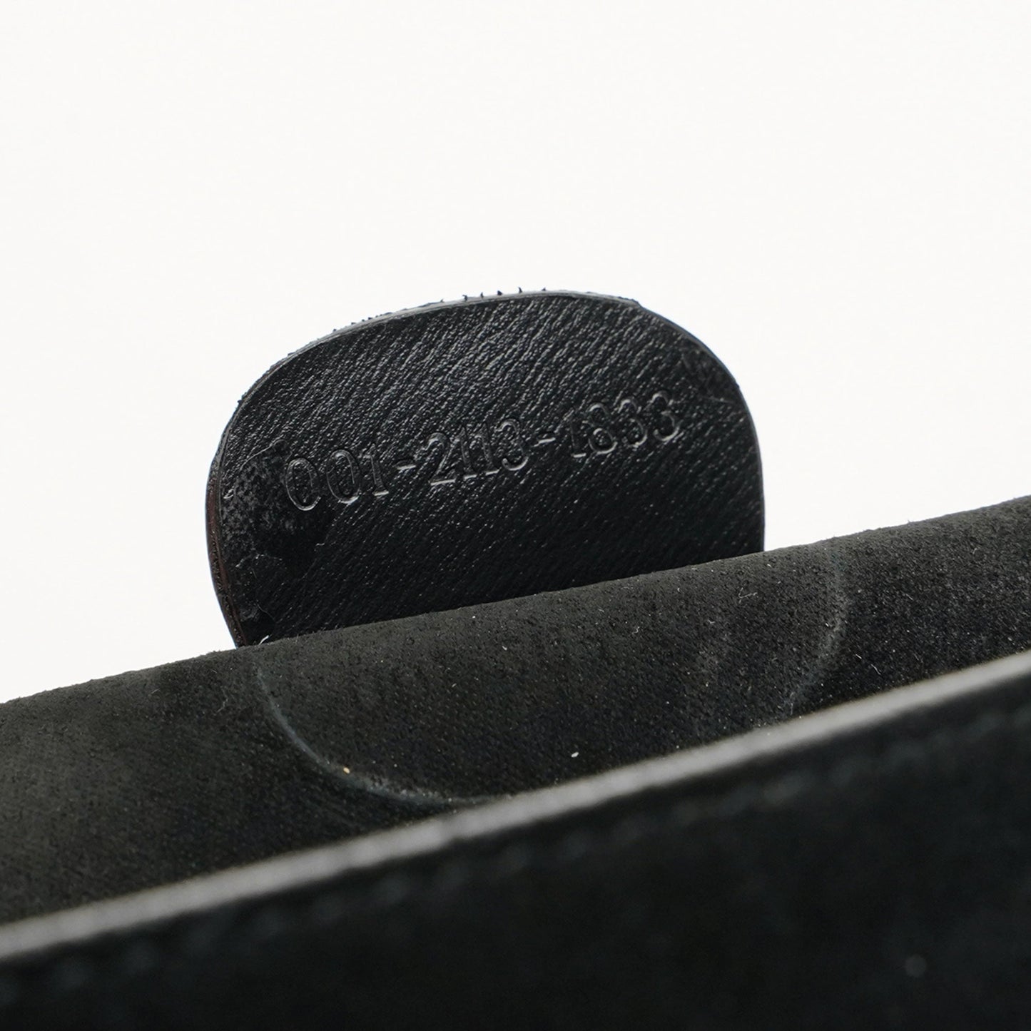 Black Suede Foldable Clutch